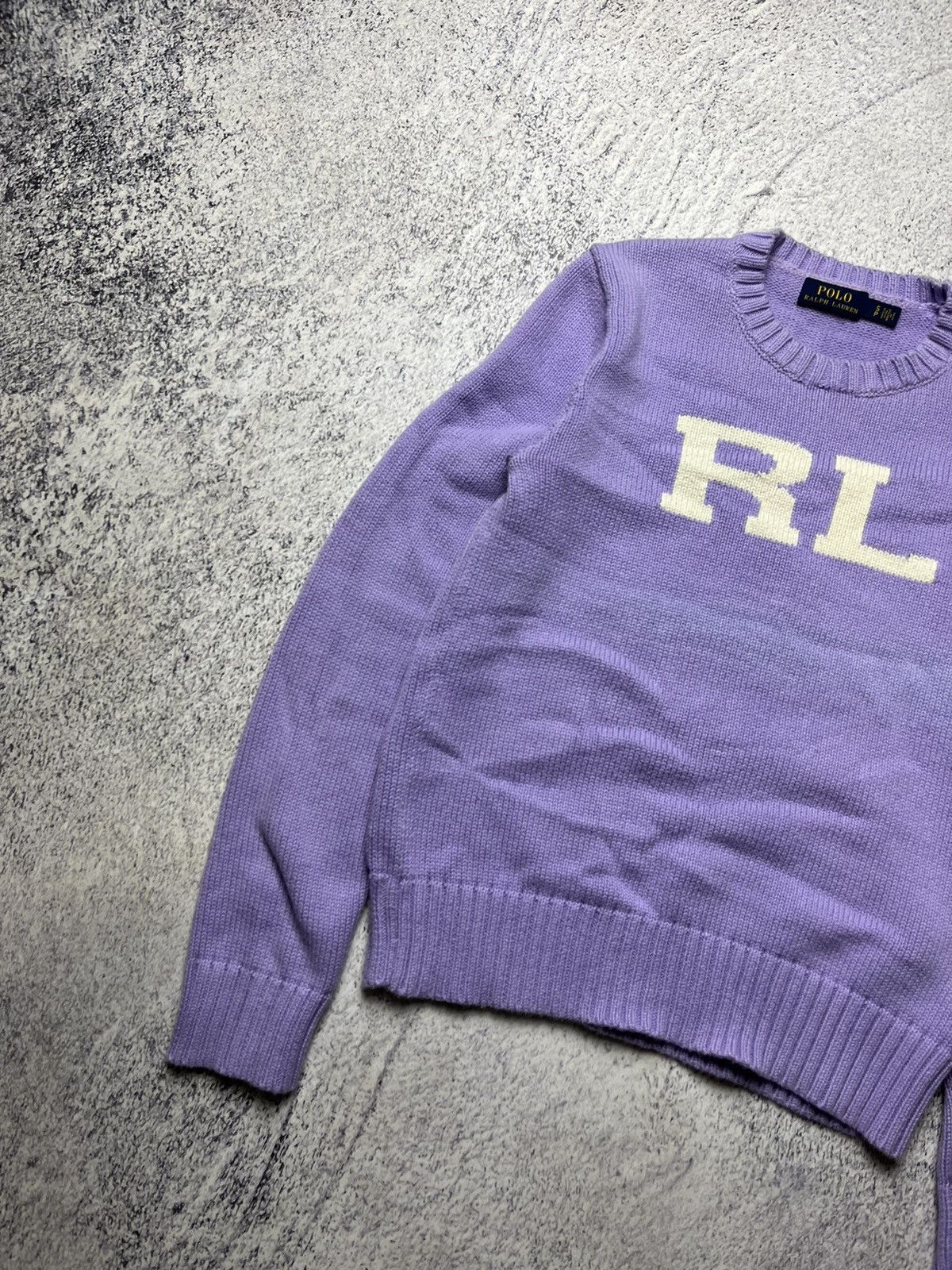 Polo Ralph Lauren Vintage Polo Ralph Lauren Sweater Big Logo Y2K Size S / US 4 / IT 40 - 2 Thumbnail