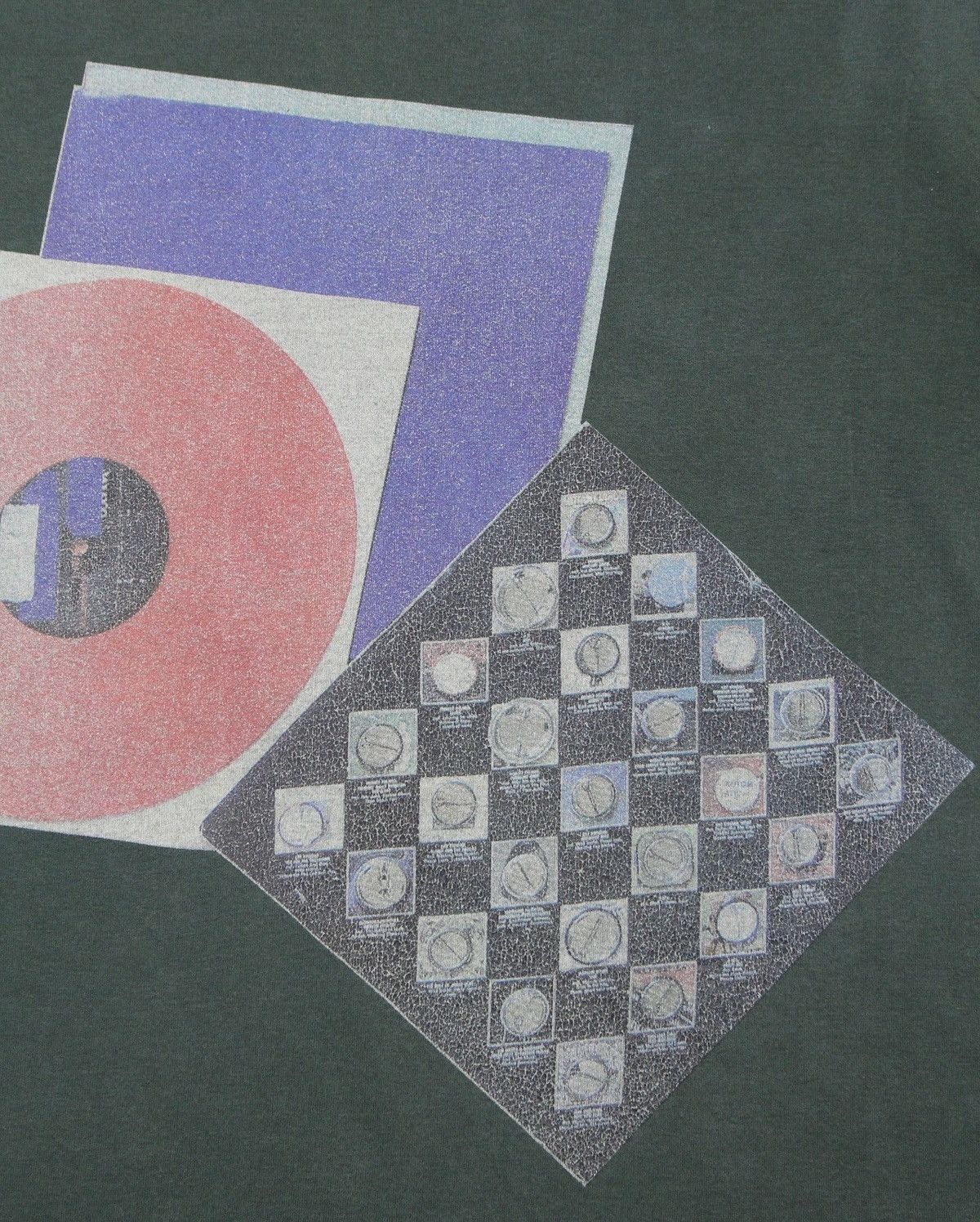 Raf Simons 2000S SAMPLE RAF BY RAF SIMONS ABSTRACT GEOMETRIC PRINT TEE Size US M / EU 48-50 / 2 - 4 Thumbnail