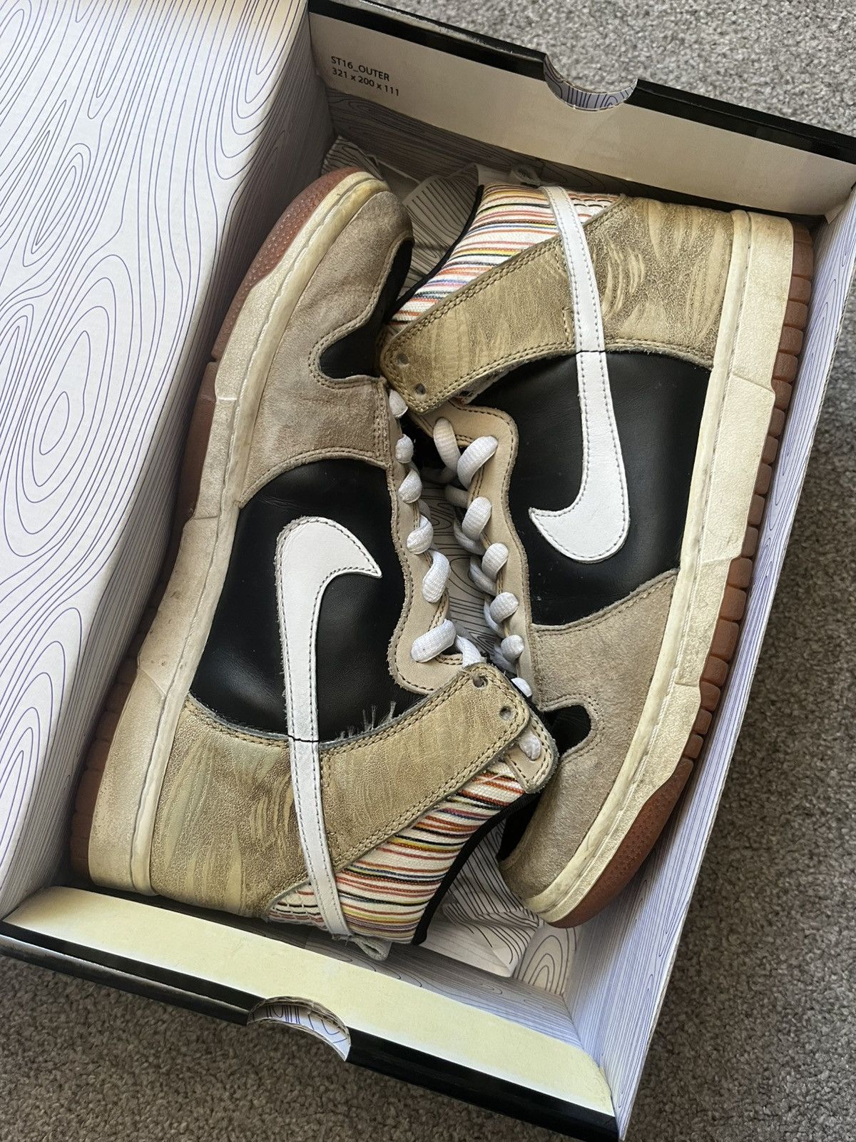 Nike Nike SB Paul Ulrich Dunk High 2007 Trainers Size US 8 / EU 41 - 1 Thumbnail