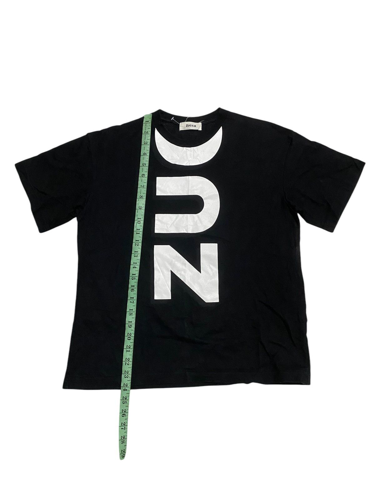 Vintage Zucca Issey Miyake Biglogo Black Tee Size US M / EU 48-50 / 2 - 7 Thumbnail