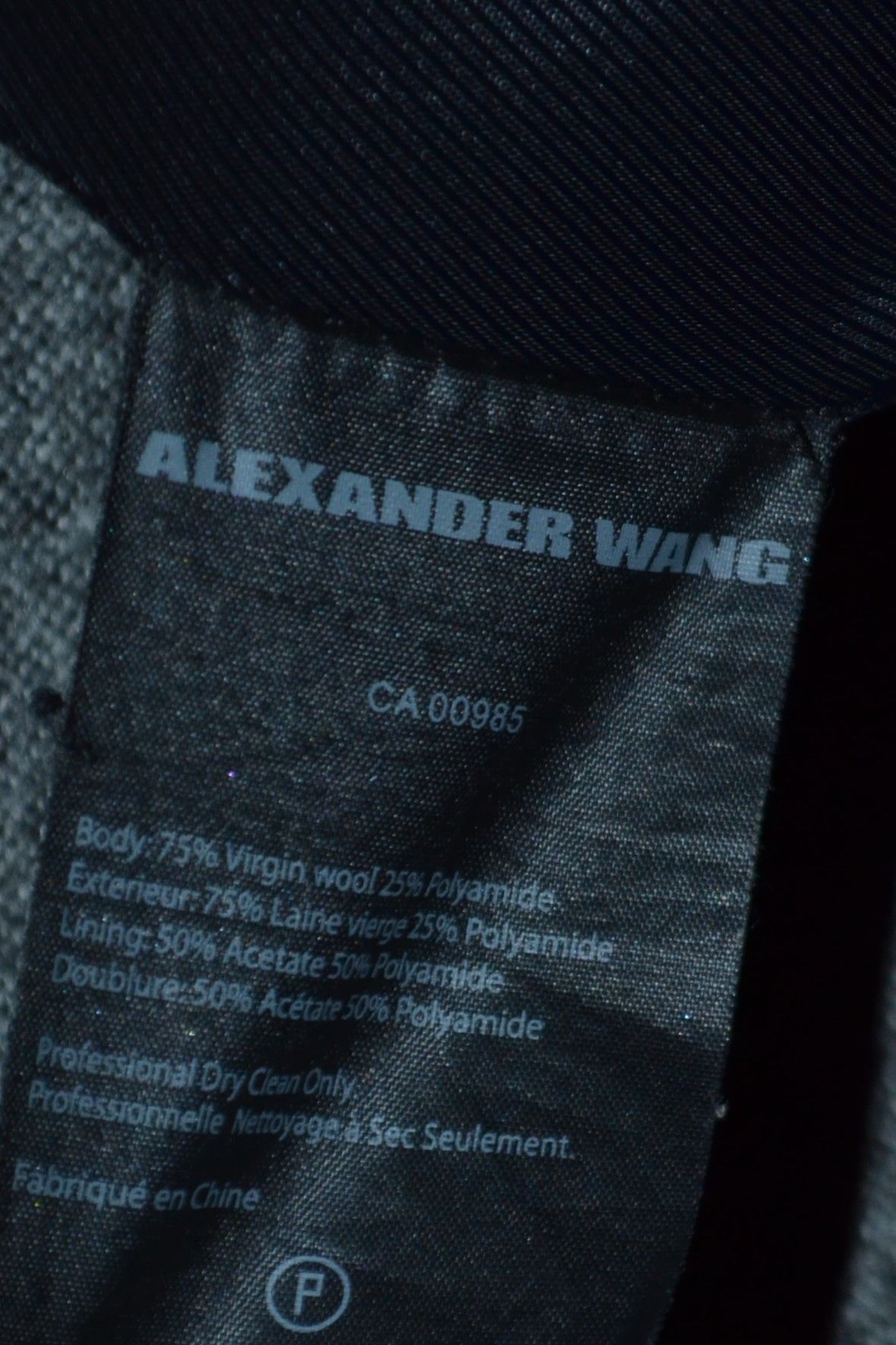 Alexander Wang Alexander Wang 2 size Wool Long Gray Coat Jacket Size XS / US 0-2 / IT 36-38 - 13 Thumbnail
