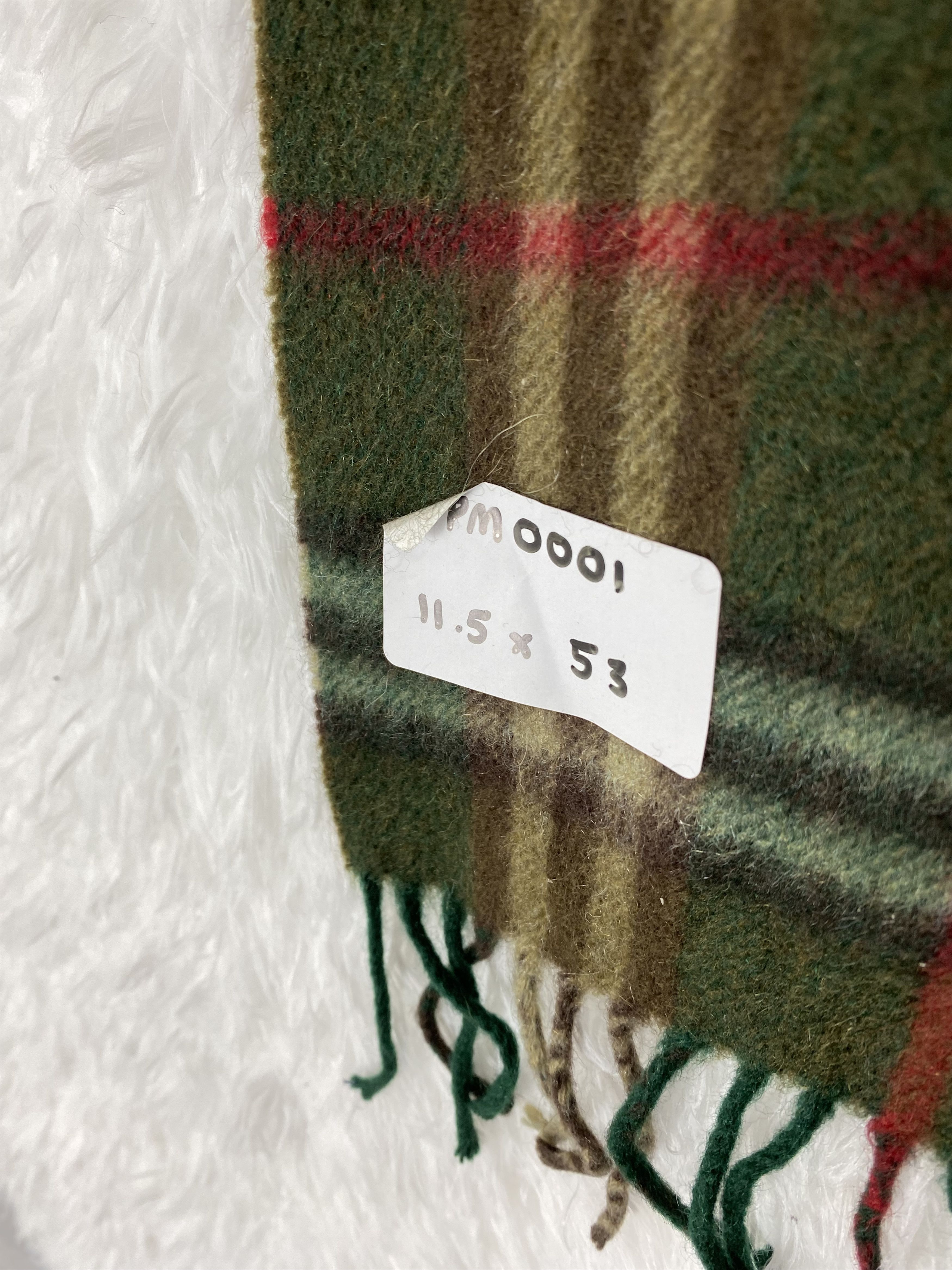 Burberry Vintage Burberry Scarf / Muffler Neckwear PM0001 Size ONE SIZE - 3 Thumbnail