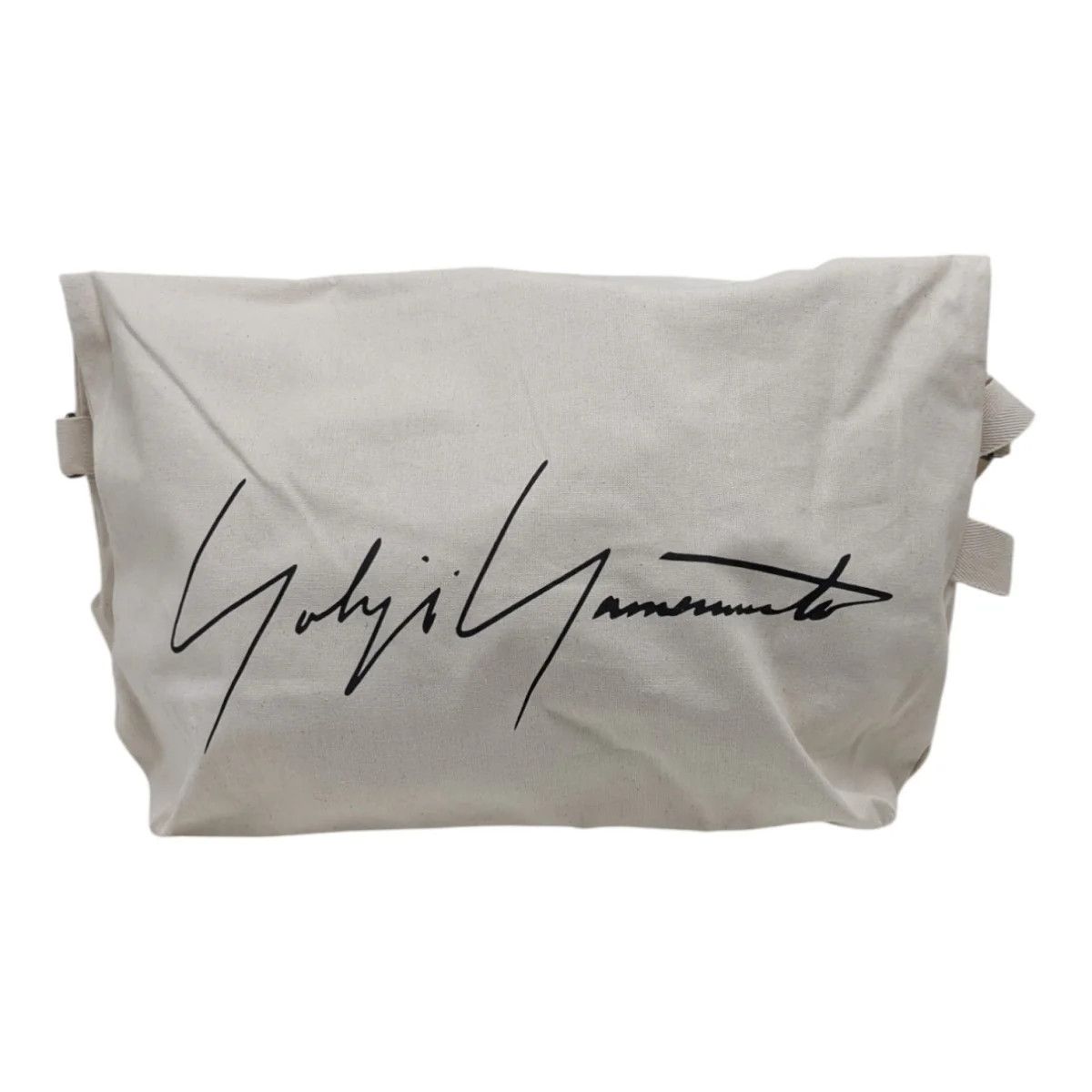 Yohji Yamamoto YOHJI YAMAMOTO SIGNATURE LOGO CANVAS TOTE BAG Size ONE SIZE - 2 Thumbnail