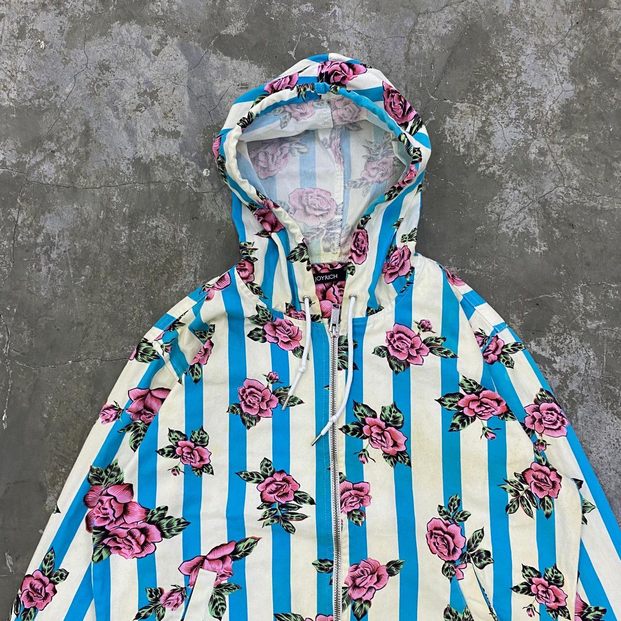 Joyrich Joyrich LA Tokyo Stripe Floral Hoodie Jacket Size US L / EU 52-54 / 3 - 3 Thumbnail