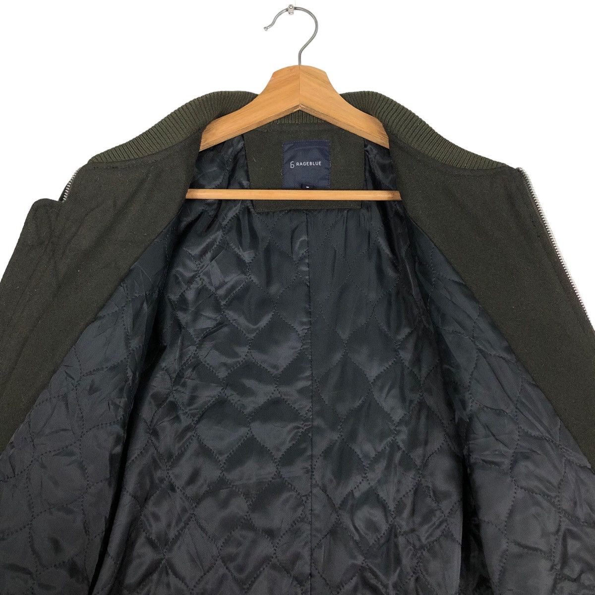 Japanese Brand 🔥Vintage Bomber Jacket Rageblue Japan Made Issey Miyake Size US M / EU 48-50 / 2 - 12 Thumbnail
