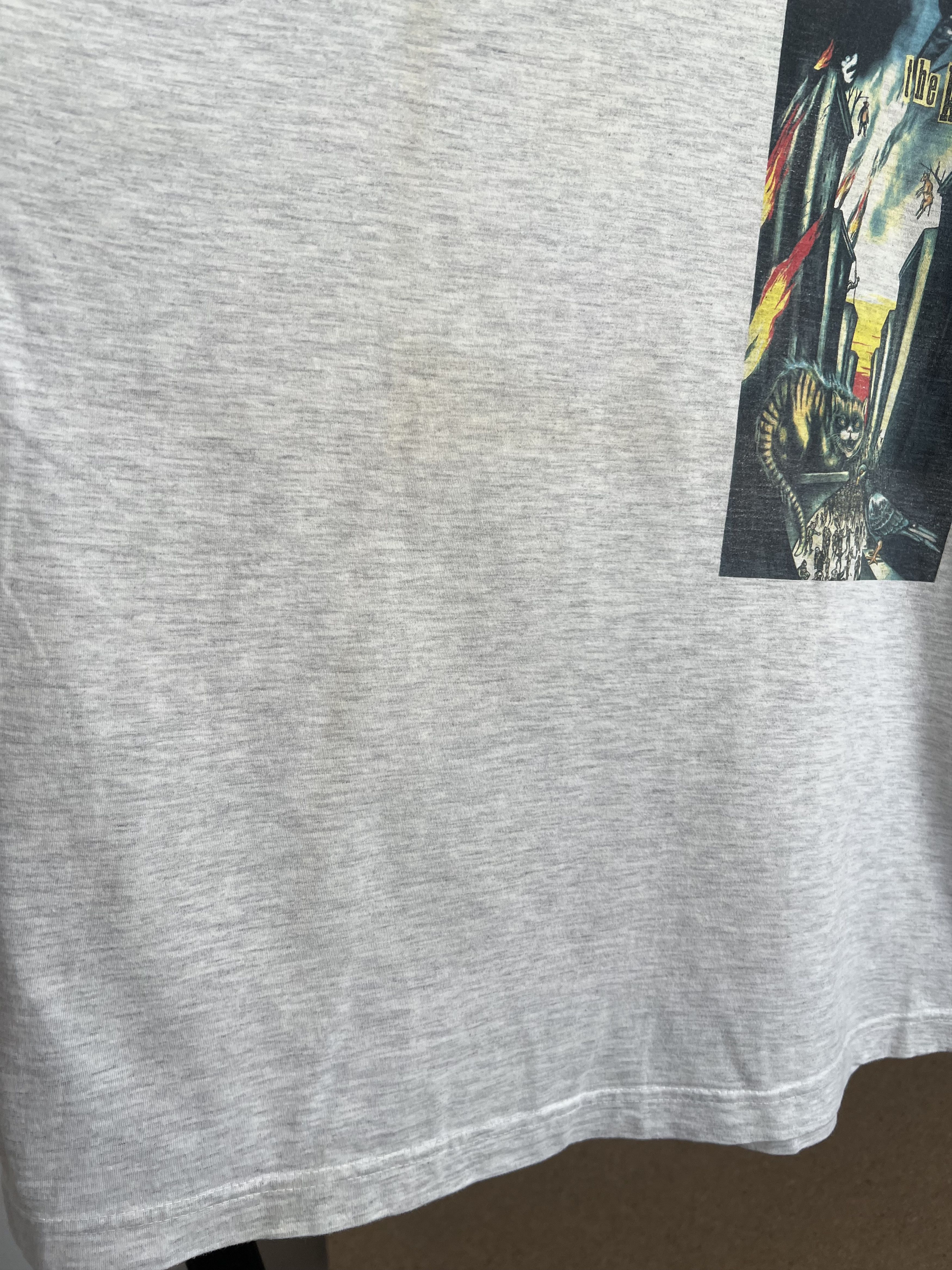Band Tees Vintage 90s The Kinks Phobia Gray T-shirt Size US L / EU 52-54 / 3 - 7 Thumbnail