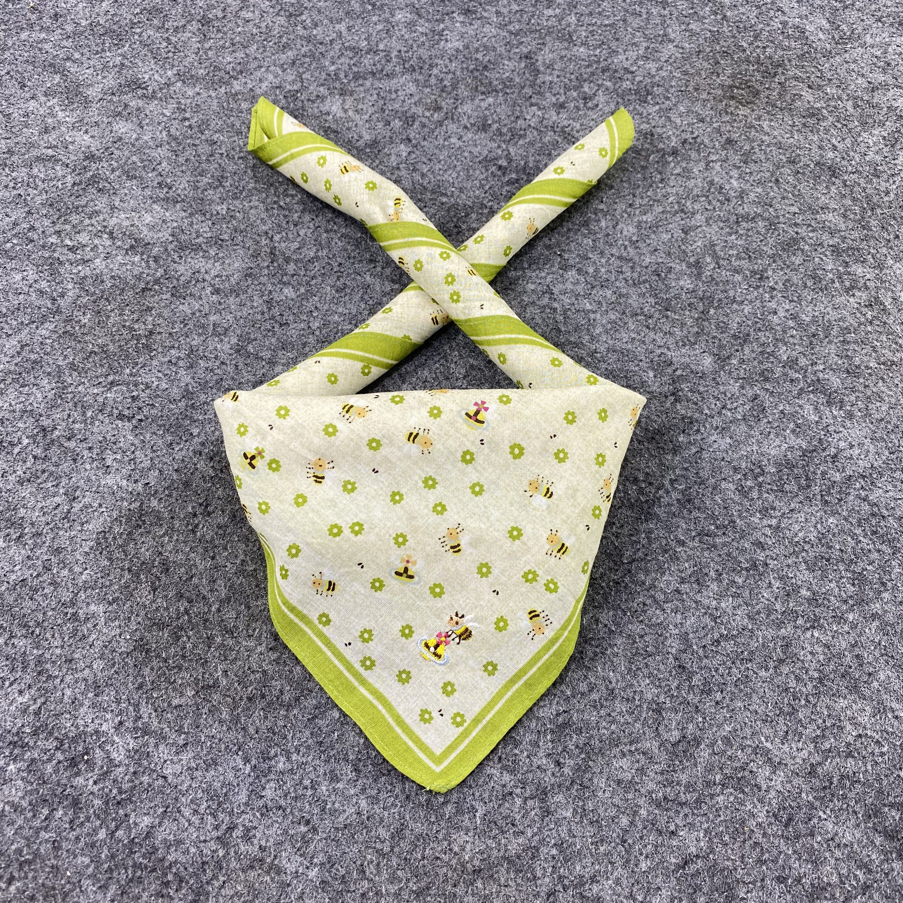 Designer Rare Bee full print handkerchief/Bandana/Neckerchief-B1452 Size ONE SIZE - 2 Thumbnail