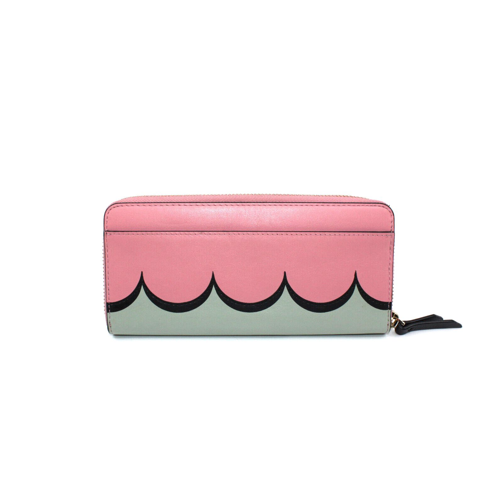 Kate Spade C0 KATE SPADE Zip-around Continental Sea Wave Leather Wallet Size ONE SIZE - 2 Thumbnail