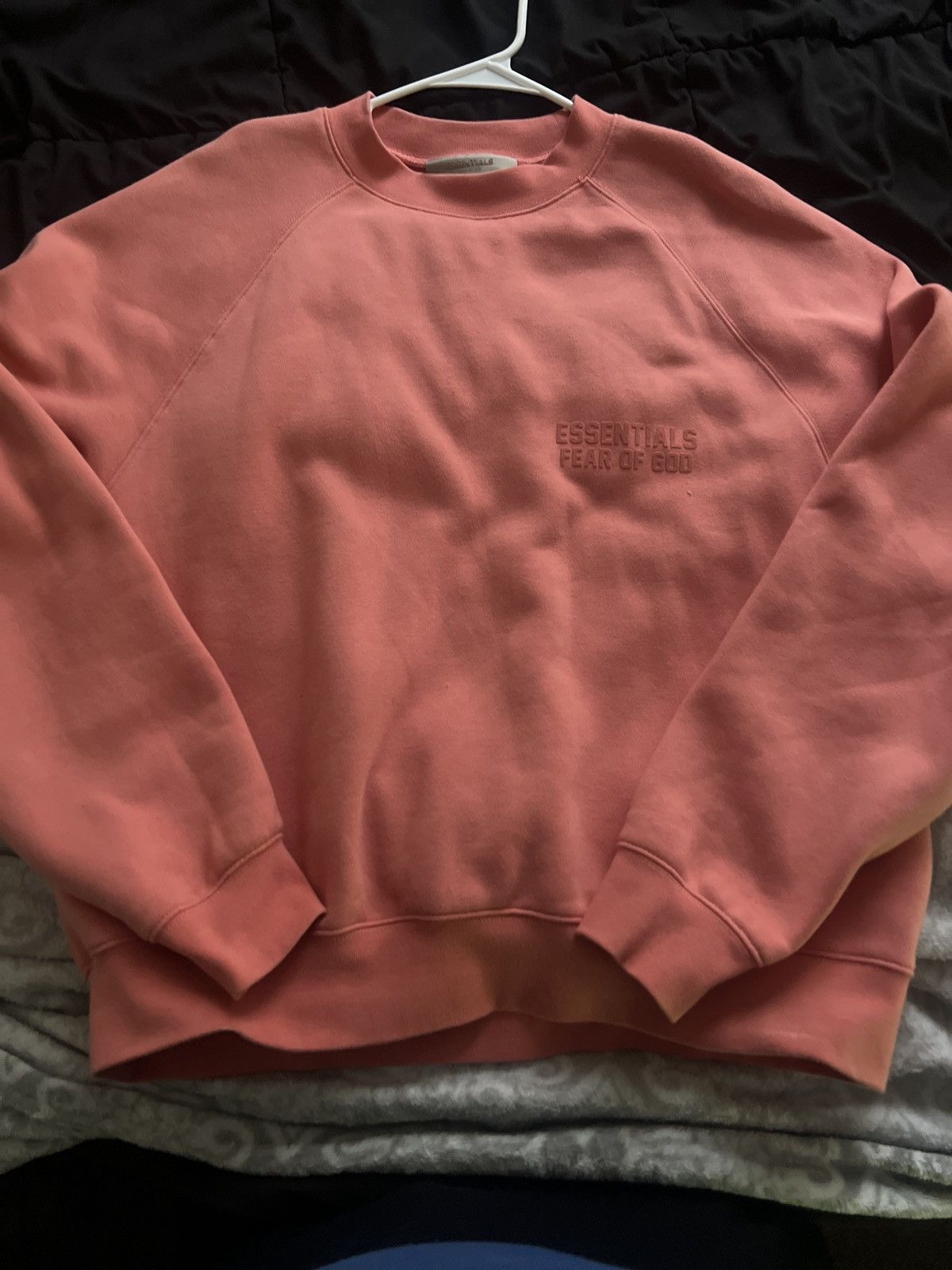 image of Fear Of God Essential Sweater in Pink, Men's (Size Small)