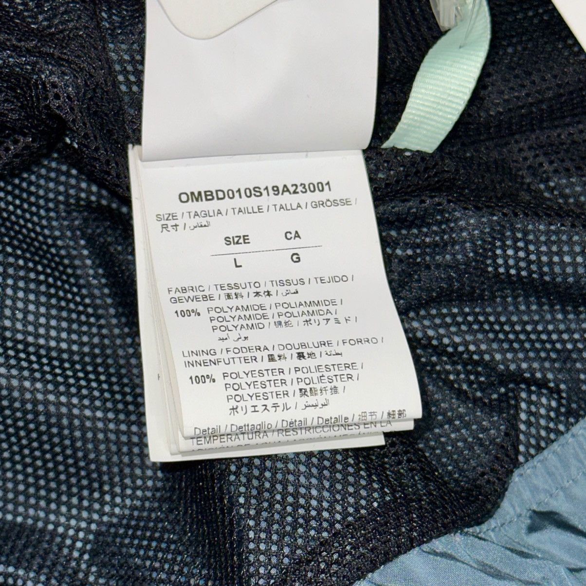 Other OFF_WHITE SLATE BLUE HOODED WINDBREAKER NWT LARGE Size US L / EU 52-54 / 3 - 5 Thumbnail