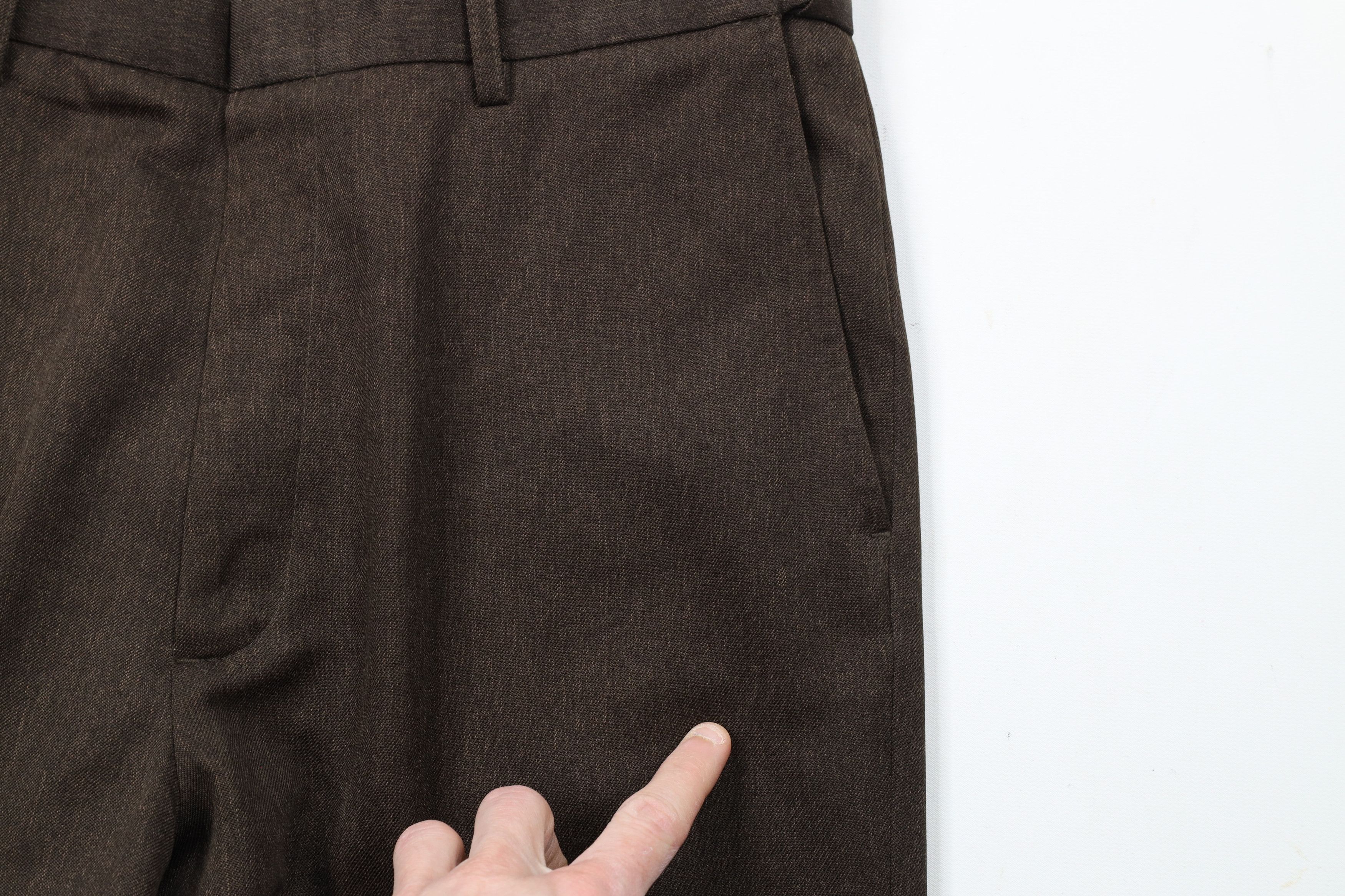 Vintage Vintage 90s Streetwear Straight Leg Chino Pants Brown Size US 32 / EU 48 - 5 Thumbnail