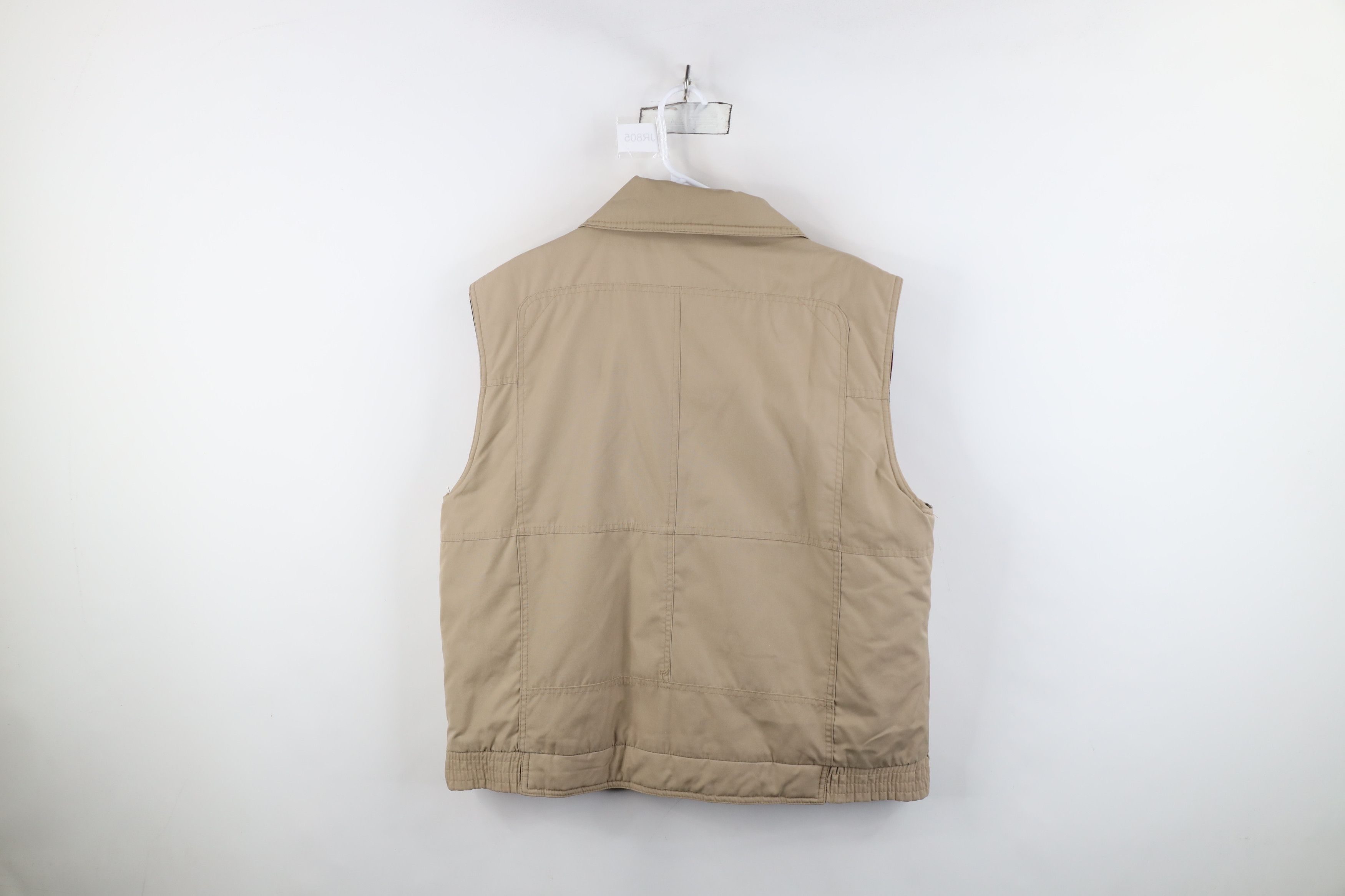 Vintage Vintage 70s Streetwear Lined Full Zip Puffer Vest Jacket Size US XL / EU 56 / 4 - 14 Thumbnail
