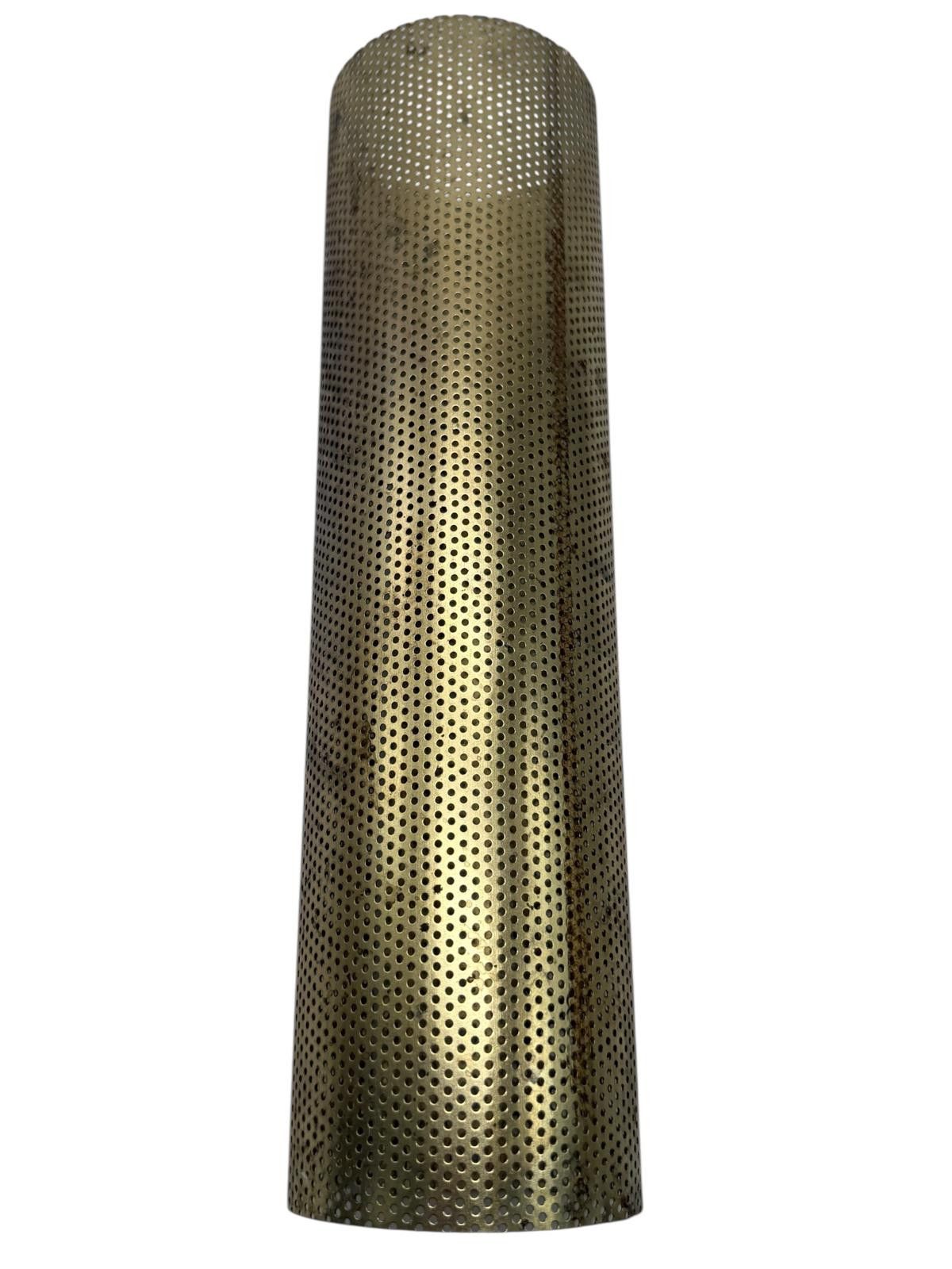 Designer Vintage MCM Brass Perforated Lamp Insert Diffuser Size ONE SIZE - 1 Thumbnail