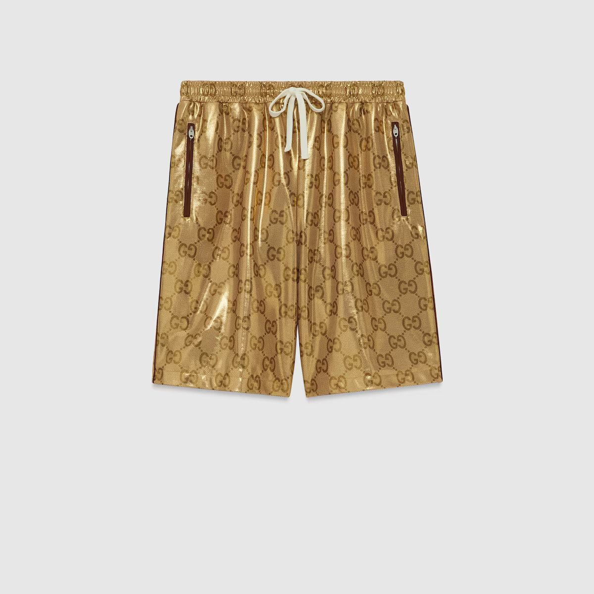 Gucci GUCCI SHORTS GG MONOGRAM SUPREME LOGO 752098 XKDFK