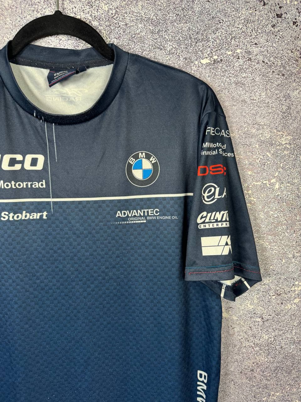 BMW BMW Tyco Motorrad Short Sleeve Jersey Motorsport Medium Size US M / EU 48-50 / 2 - 3 Thumbnail
