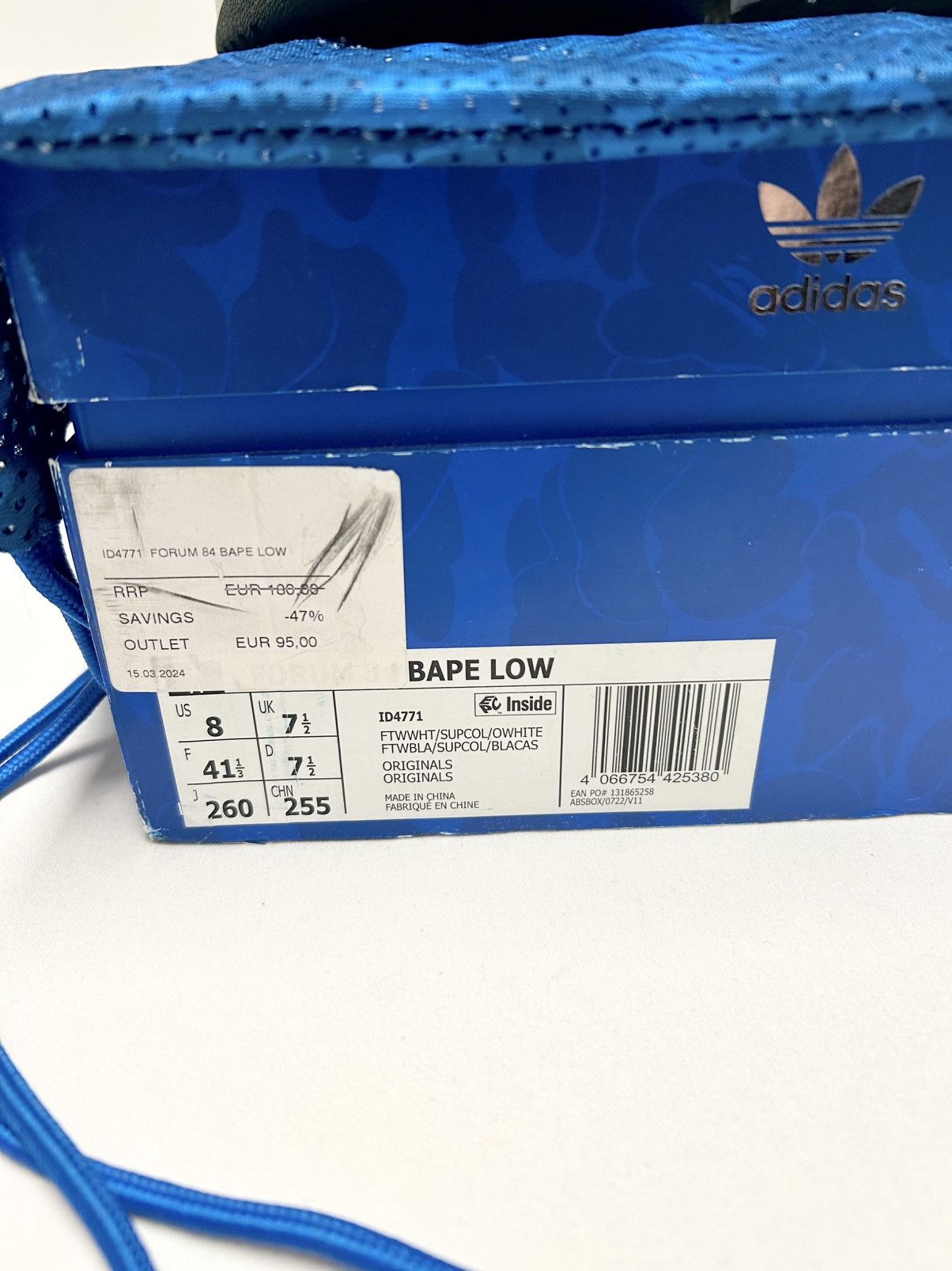 Bape 2023 “30th Anniversary” Forum 84 Low Size US 8.5 / EU 41-42 - 7 Thumbnail