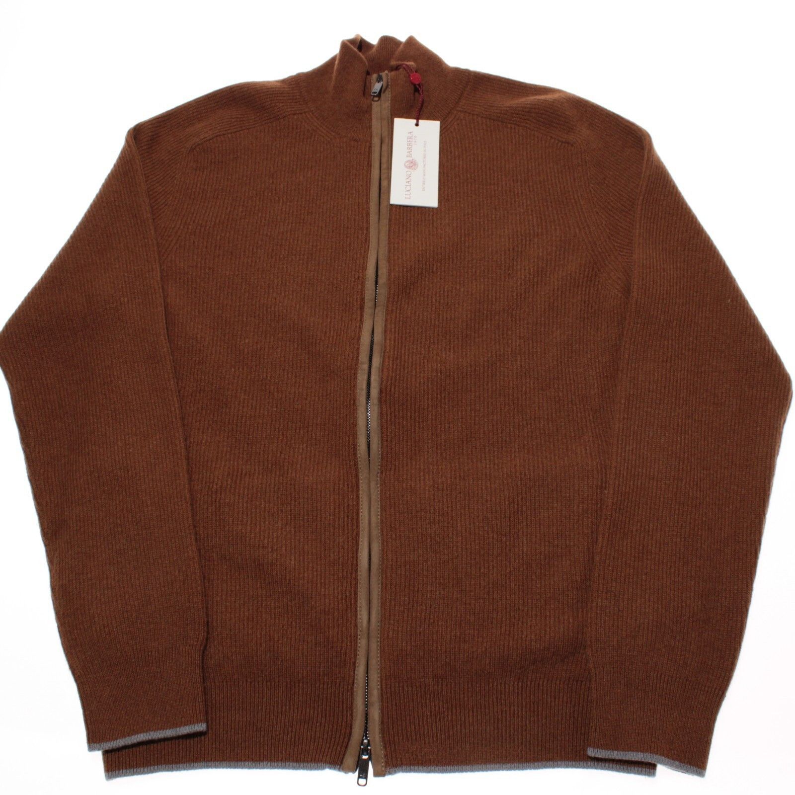 Luciano Barbera Luciano Barbera Sweater Size US M in Brown Size US M / EU 48-50 / 2 - 5 Thumbnail