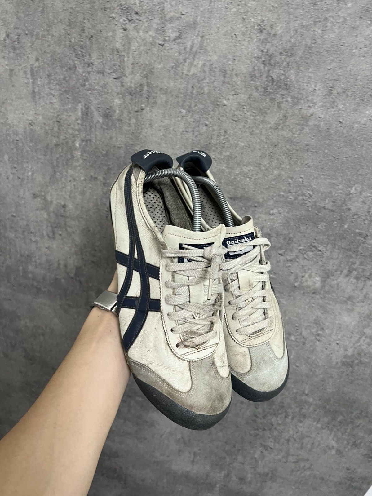 Asics Rare! Onitsuka Tiger Mexico 66 Leather Sneakers Asics Size US 10.5 / EU 43-44 - 3 Thumbnail