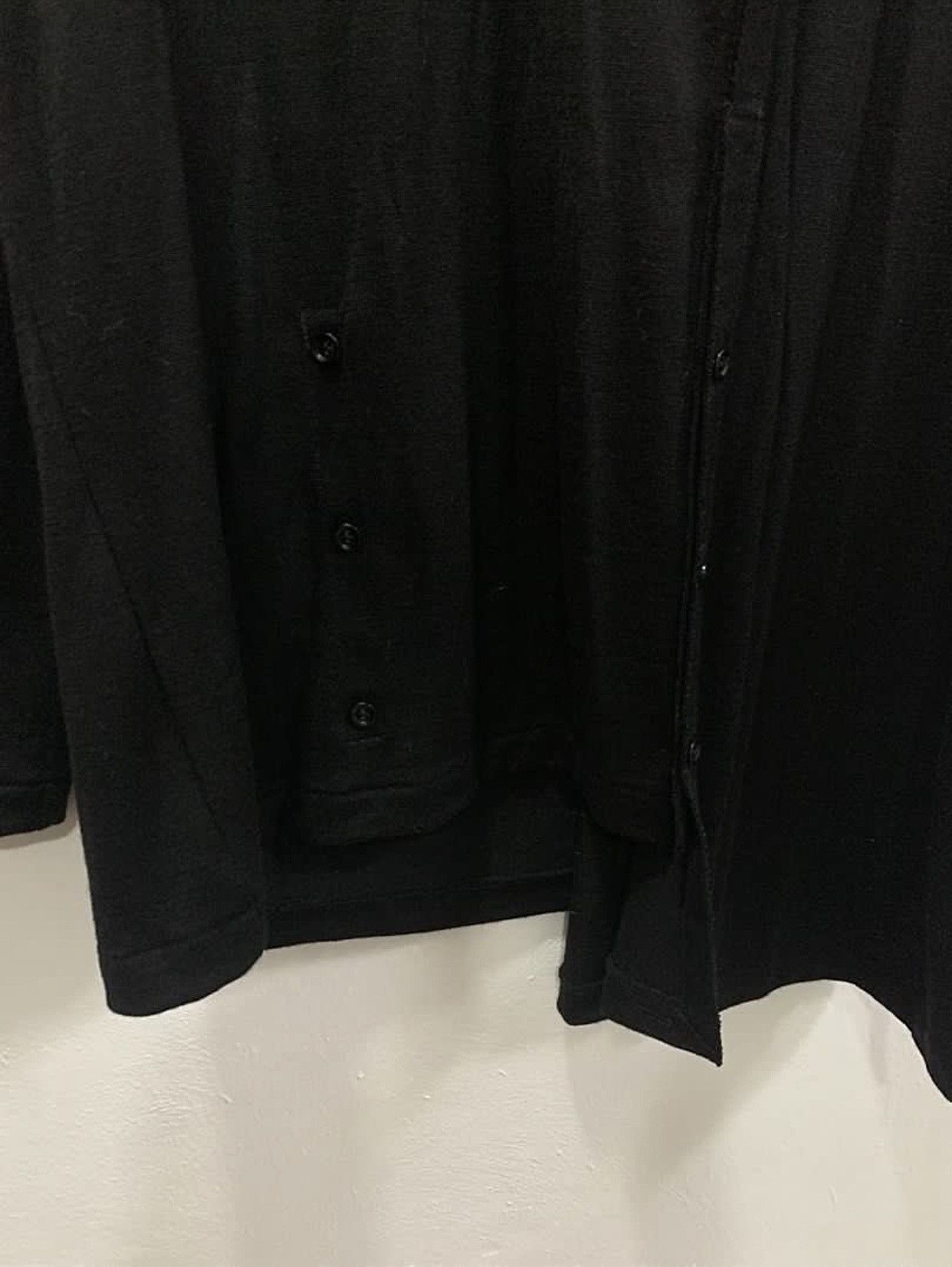 Yohji Yamamoto YOHJI YAMAMOTO REGULATION MEN ASYMMETRICAL LONGSLEEVE TOP Size US S / EU 44-46 / 1 - 7 Thumbnail