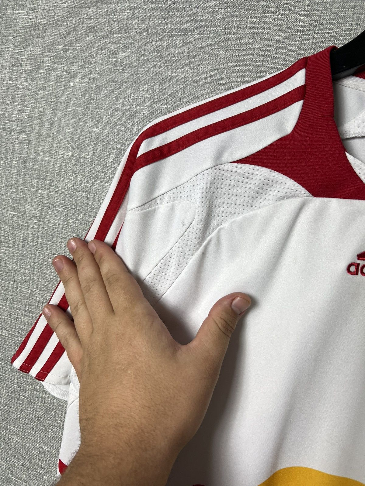 Adidas Adidas Salzburg 2007 / 2008 Home Jersey #18 Remo Meyer Size US S / EU 44-46 / 1 - 5 Thumbnail