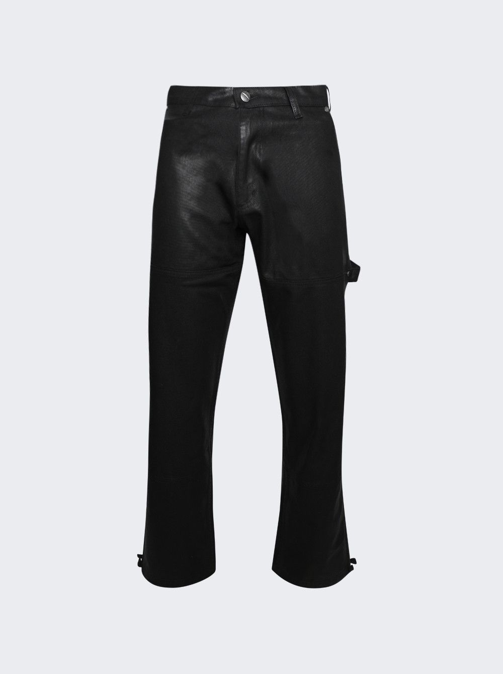 Rhude Reza "Double Knee" Jeans: Oil Stained Size US 28 / EU 44 - 1 Thumbnail