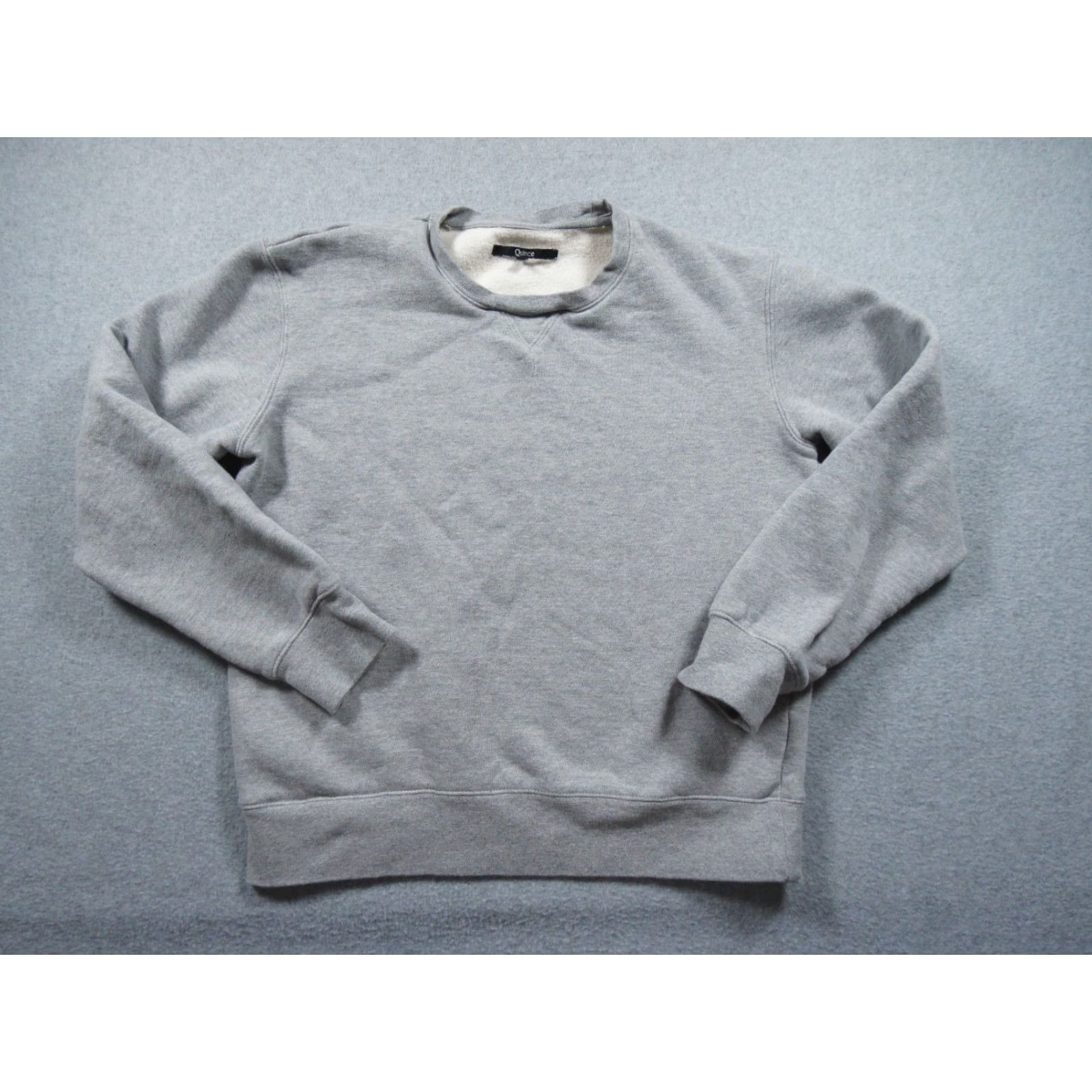 Quince **Quince Mens Medium Gray Crewneck Fleece Pullover Sweatshirt** User: Quince Mens Medium Gray Crewneck Fleece Pullover Sweatshirt Size US M / EU 48-50 / 2 - 2 Thumbnail