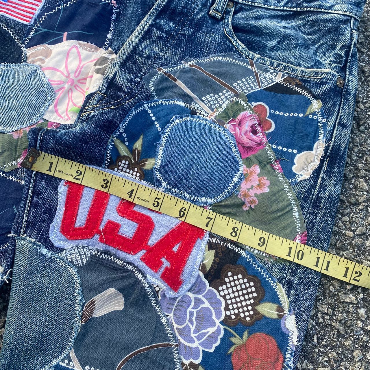 Kapital Kountry Vintage Kapital Hippies Denim Jeans Size US 32 / EU 48 - 6 Thumbnail