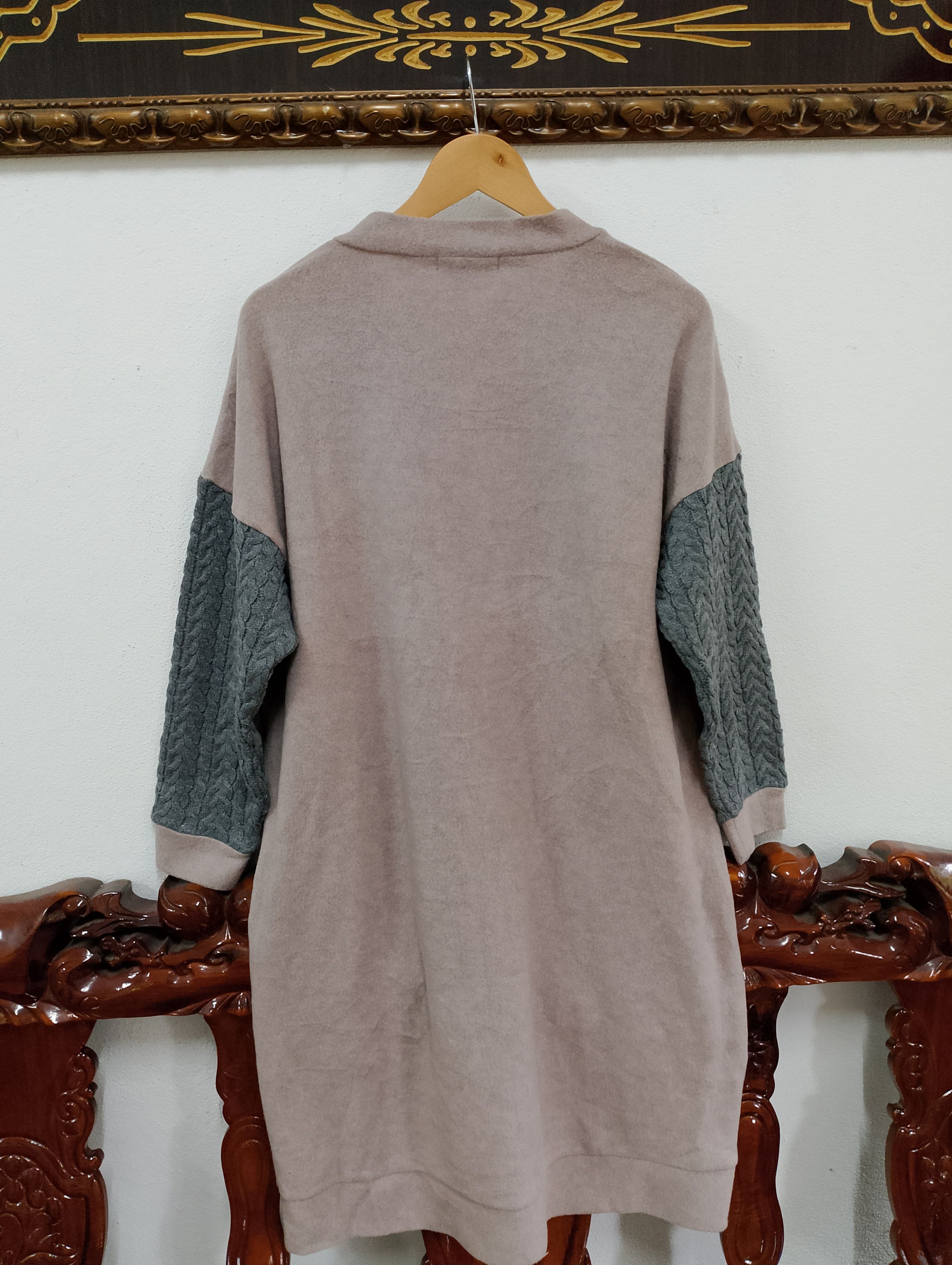 Ne-Net Vintage Y2K Issey Miyake Ne-net Japan Forest Patchwork Knit Size US L / EU 52-54 / 3 - 2 Thumbnail