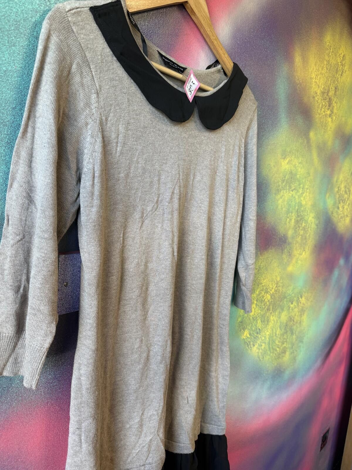Other Dorothy Perkins Peter Pan collar jumper - size 12 Size ONE SIZE - 3 Thumbnail