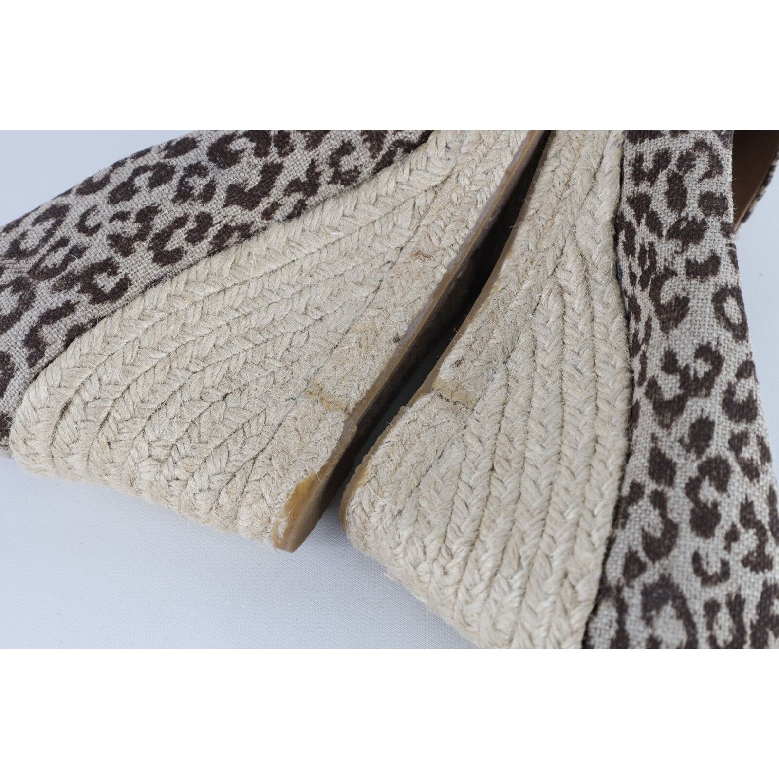 J.Crew J Crew Leopard Print Roped Espadrilles Wedges Shoes Size US 11 / IT 41 - 8 Thumbnail