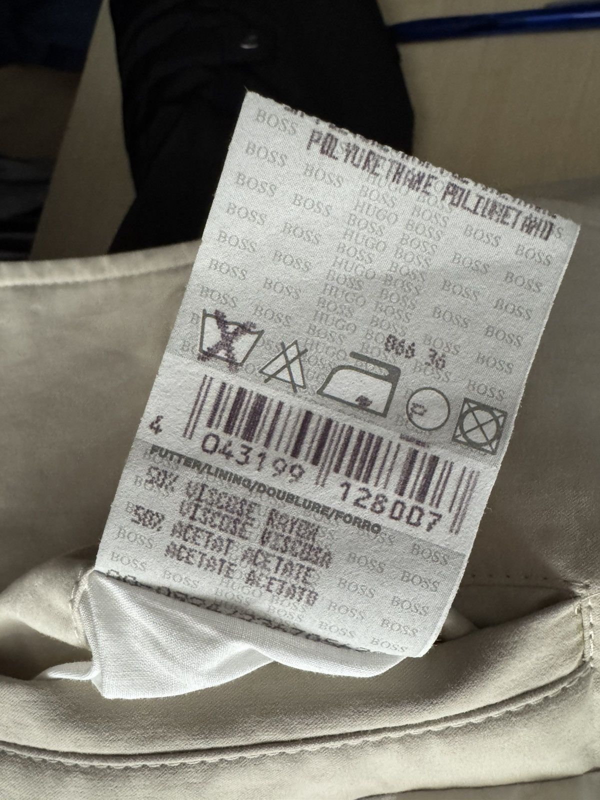 Designer × Hugo Boss × Vintage Vintage Hugo Boss Trench Coat 54 Size US L / EU 52-54 / 3 - 11 Thumbnail