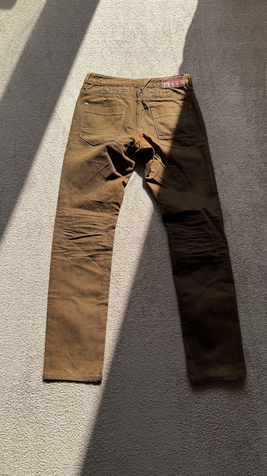 If Six Was Nine Vintage Y2K Loose Fit Jeans Punk Grunge Mudwash Faded Denim Size US 28 / EU 44 - 3 Thumbnail