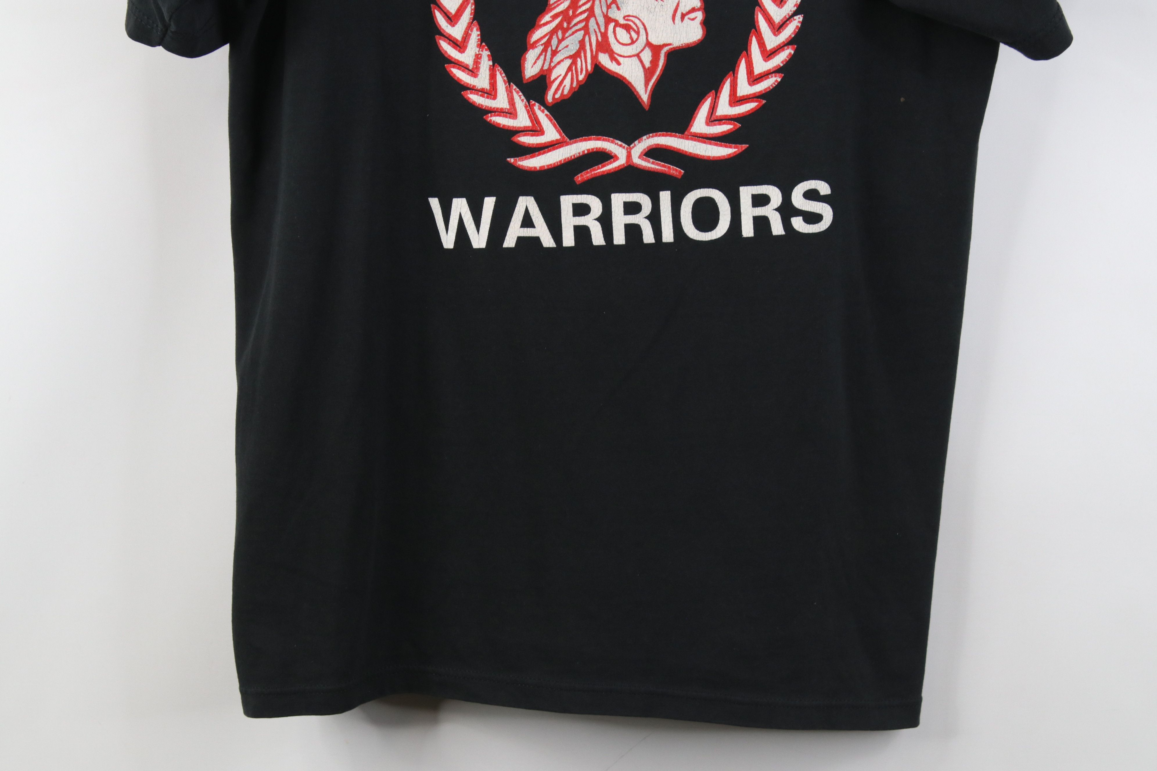 Vintage Vintage 90s Streetwear Mohawk Warriors Short Sleeve T-Shirt Size US M / EU 48-50 / 2 - 3 Thumbnail