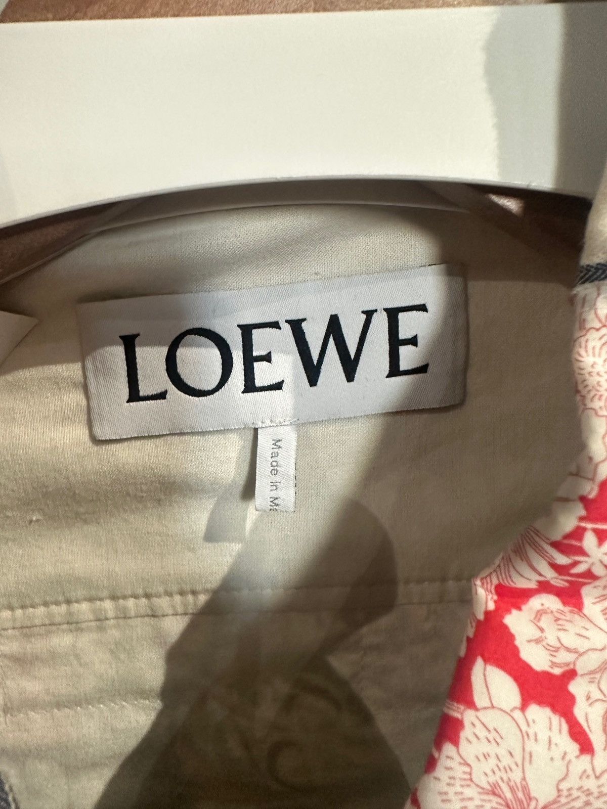 Loewe New Loewe Patchwork Zip Shirt Jacket Size US M / EU 48-50 / 2 - 4 Thumbnail