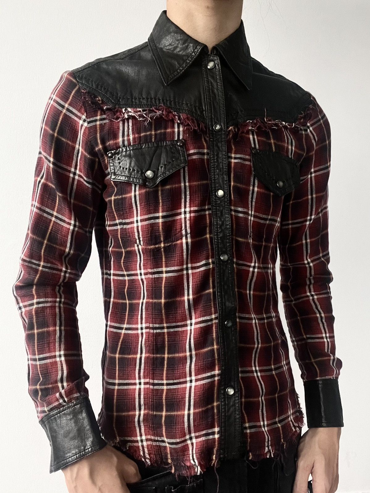 5351 POUR LES HOMMES 5351 Pour Les Homme Avant-garde Shirt Size US M / EU 48-50 / 2 - 2 Thumbnail