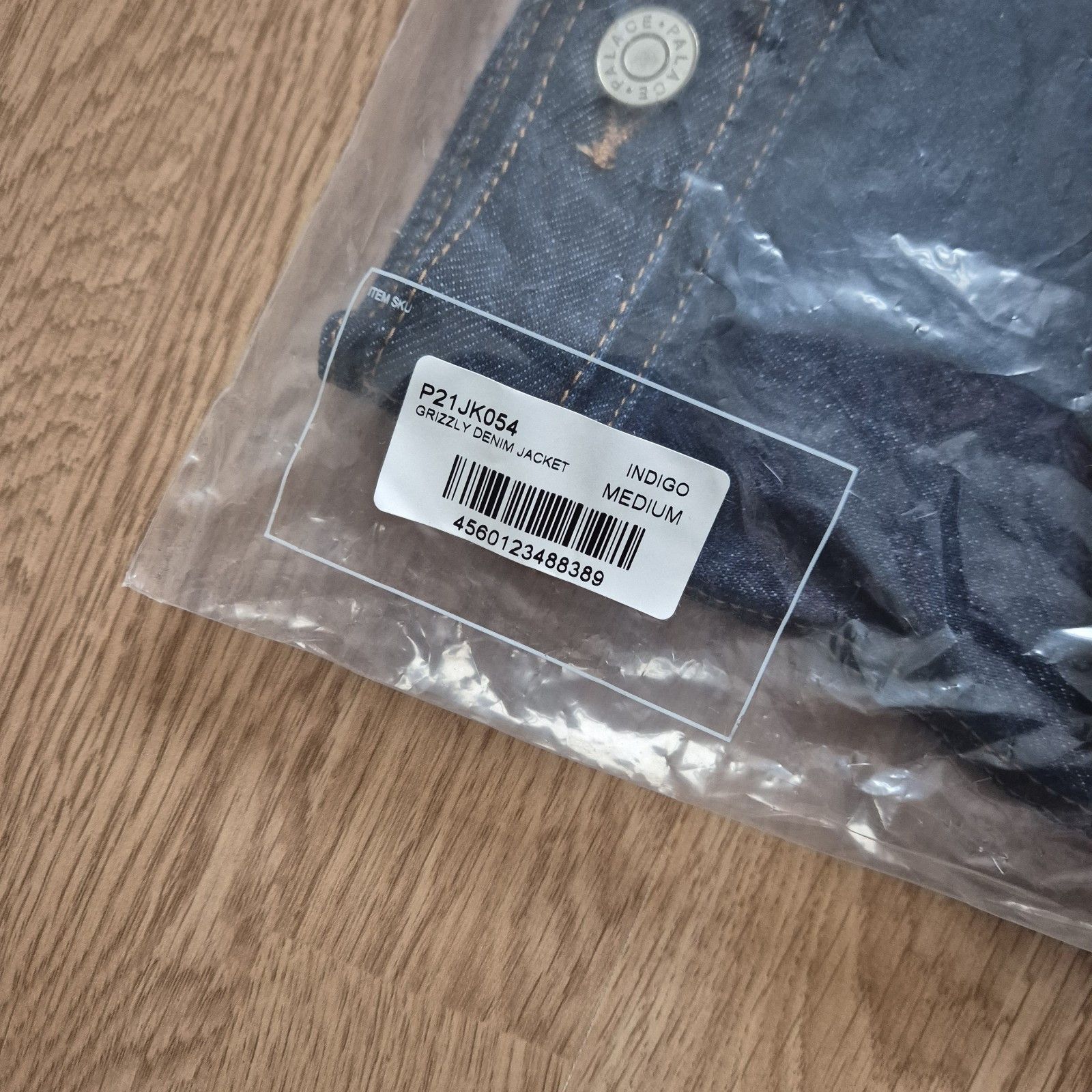 Palace Palace Grizzly Denim Jacket Indigo Medium Brand New FW21 Size US M / EU 48-50 / 2 - 8 Thumbnail
