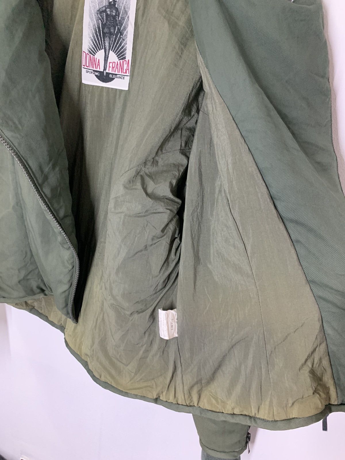 Sports Specialties Vintage DONNA FRANCA Motor Company Cafe Biker Ski Jacket Size US M / EU 48-50 / 2 - 12 Thumbnail