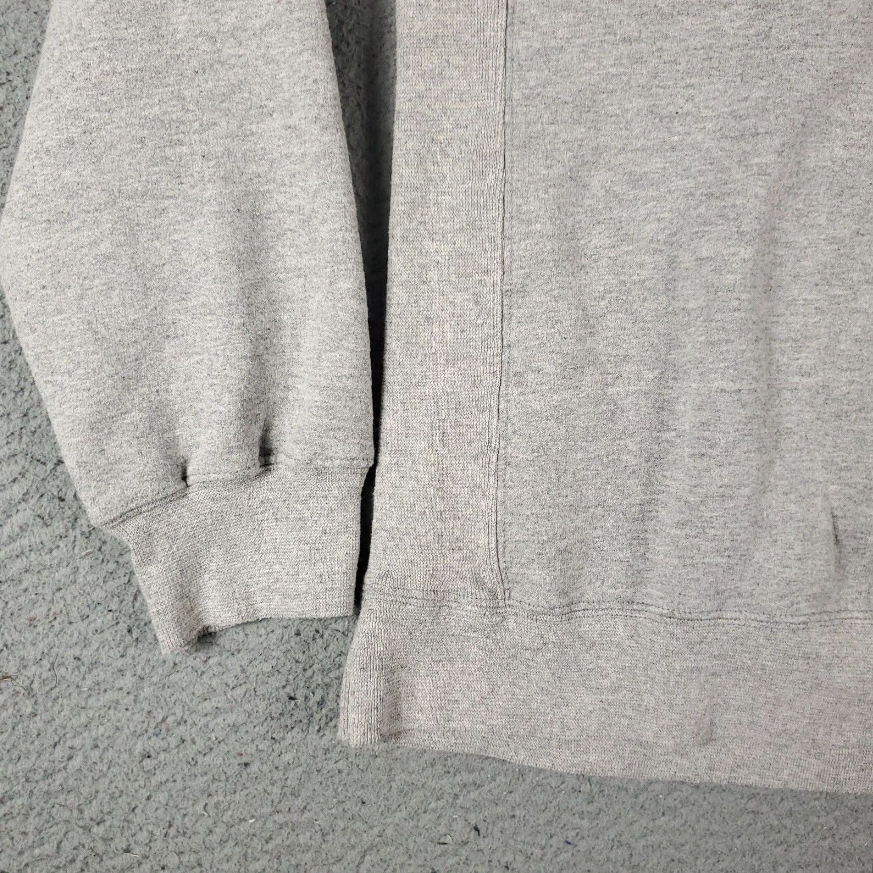 Champion Champion Gray Pullover Sweater Mens Large Long Sleeve Crew Neck Fleece Size US L / EU 52-54 / 3 - 4 Thumbnail