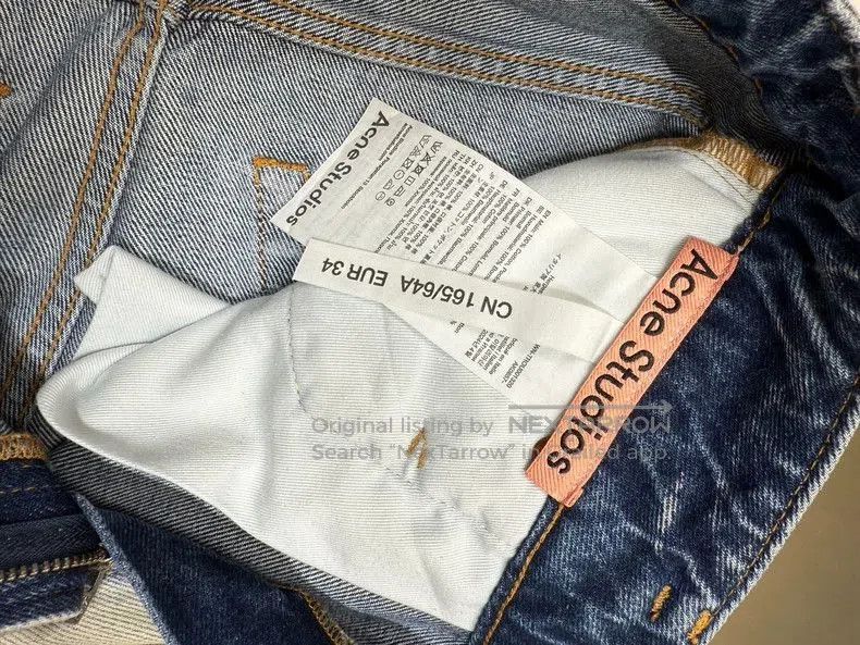 Acne Studios Acne Studios Belted Denim Pants. Size US 34 / EU 50 - 4 Thumbnail