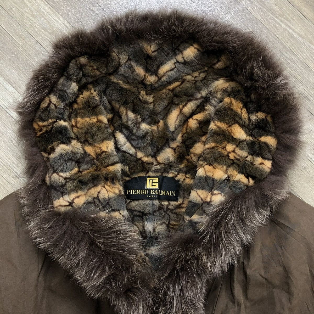 Pierre Balmain Vintage Pierre Balmain Leopard Sheared Mink Fur Reversible Size US M / EU 48-50 / 2 - 18 Thumbnail