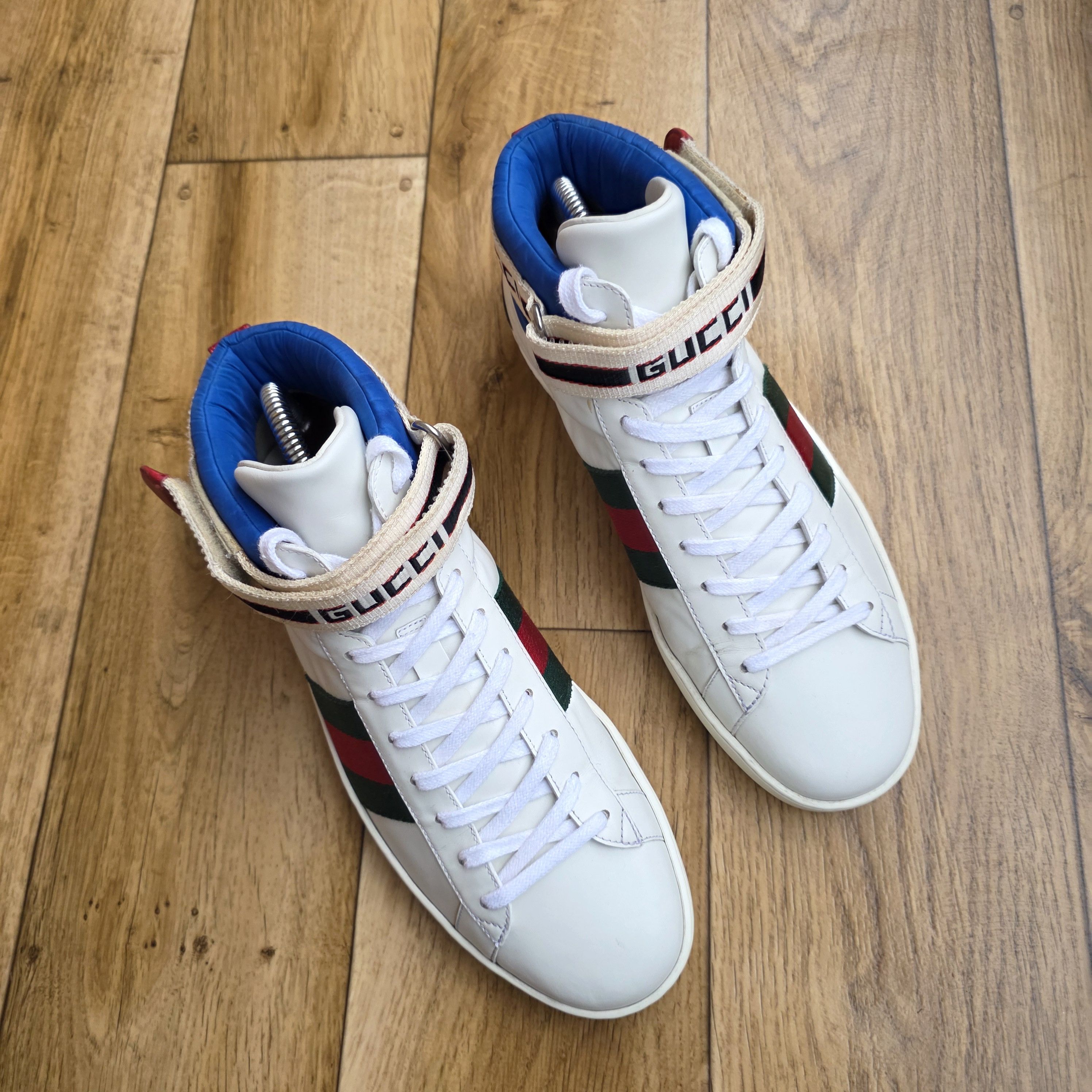 Gucci GUCCI ACE HIGH TOP TRAINERS Size US 9 / EU 42 - 2 Thumbnail
