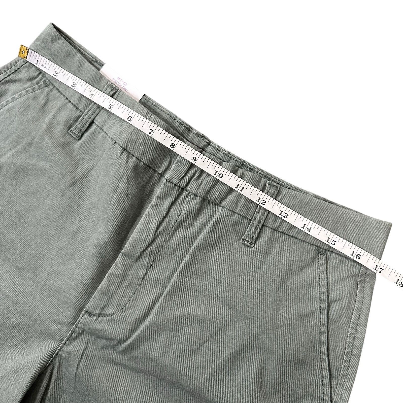 Gloria Vanderbilt Gloria Vanderbilt Mid Rise Stretch Twill 5" Shorts Size 12 Size 34" / US 12 / IT 48 - 4 Thumbnail