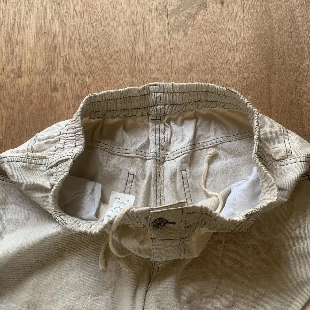Japanese Brand VINTAGE RATION LAVEUR TROUSERS SPRINGWAIST BAGGY CARGO PANTS Size US 34 / EU 50 - 8 Thumbnail