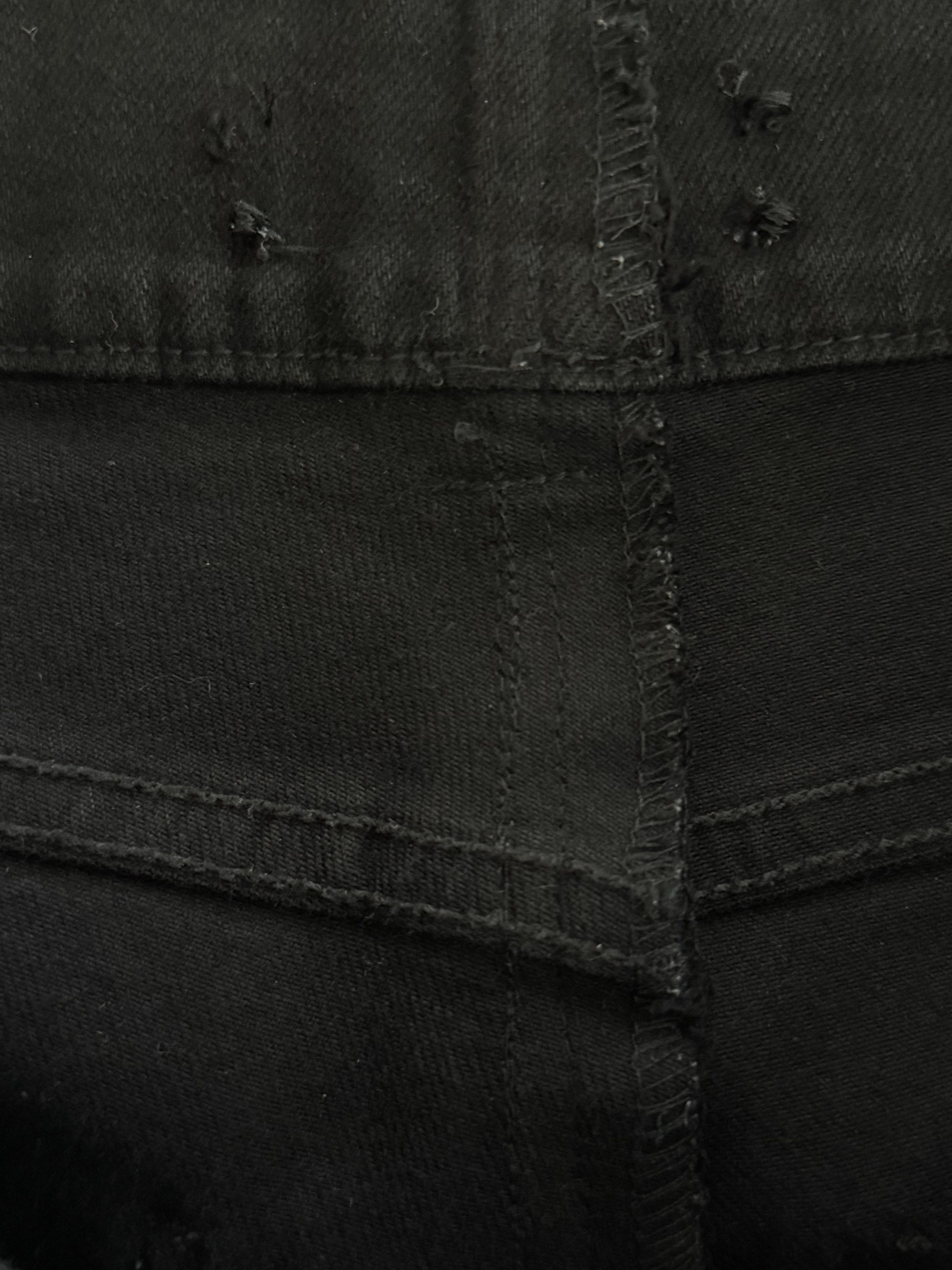 Amiri Amiri Black Snakeskin Patch MX1 Jeans Size US 34 / EU 50 - 4 Thumbnail