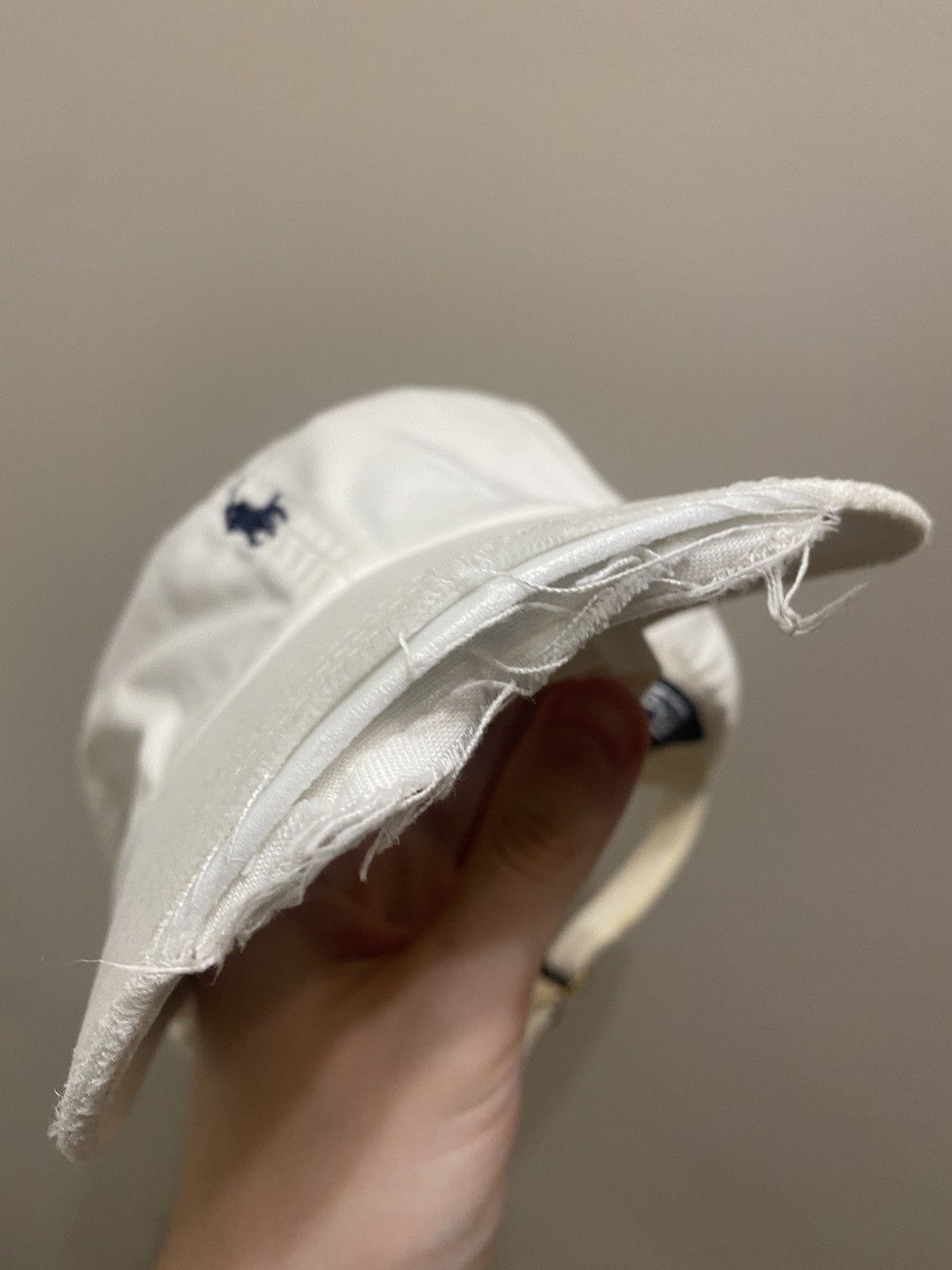 Ralph Lauren × Vintage Vintage trashed distreesed Ralph lauren Small pony cap Size ONE SIZE - 8 Thumbnail