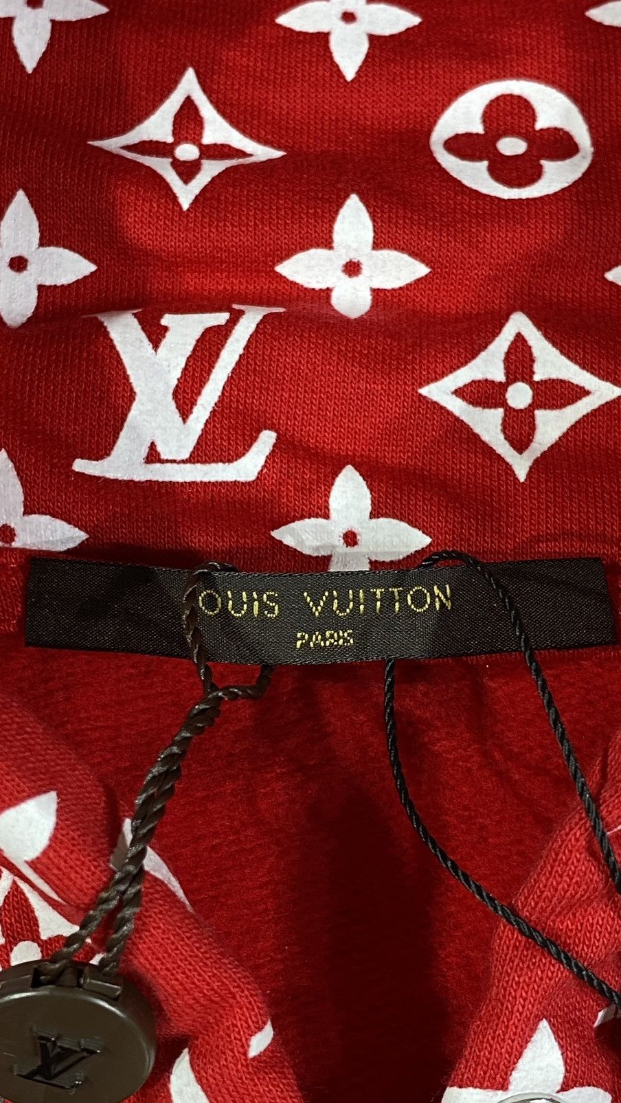 Louis Vuitton × Supreme LOUIS VUITTON X SUPREME XXS Box Logo Hoodie Size US XXS / EU 40 - 5 Thumbnail