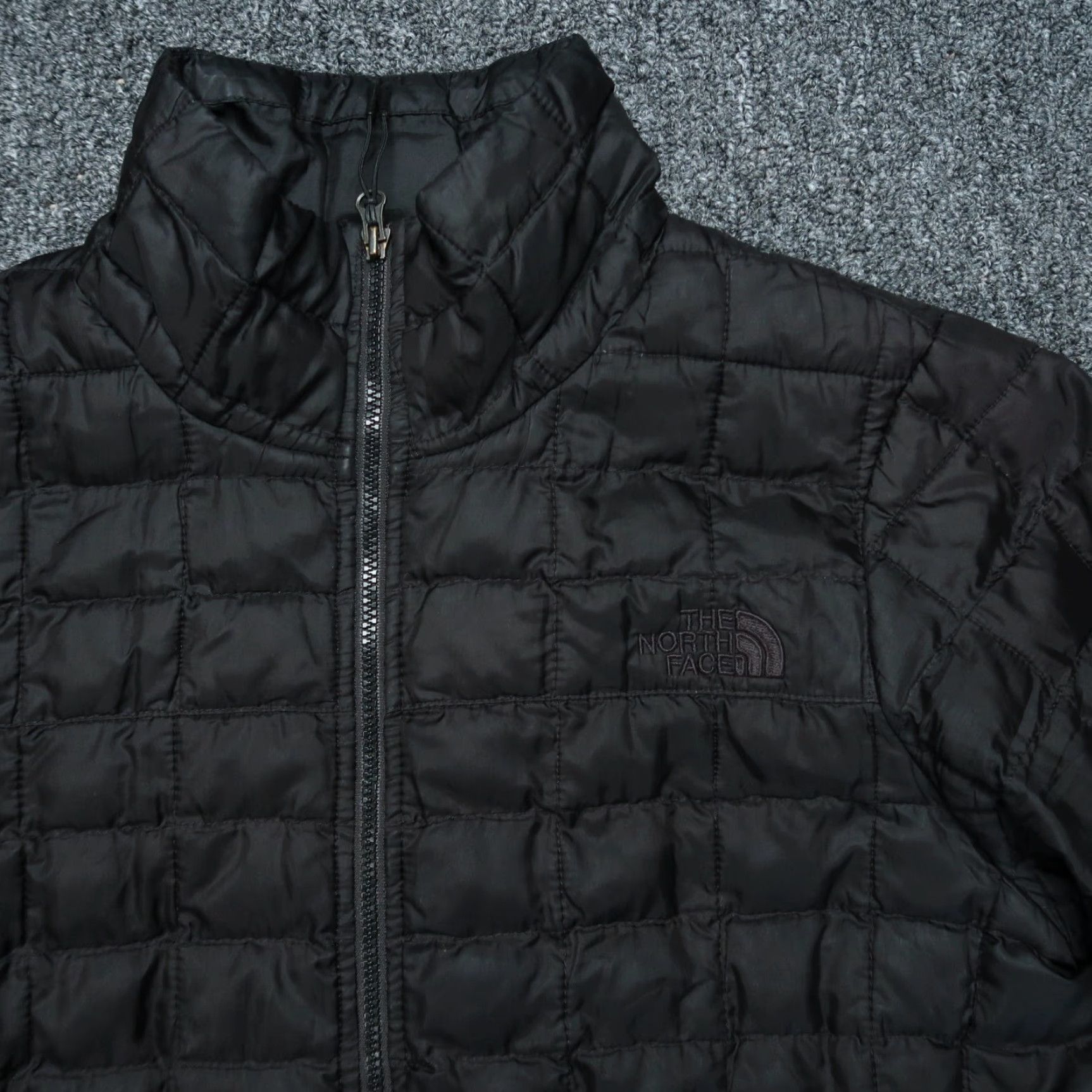 The North Face The North Face Jacket Womens Small Black Eco Thermoball Full Zip Pockets Puffer Size S / US 4 / IT 40 - 2 Thumbnail