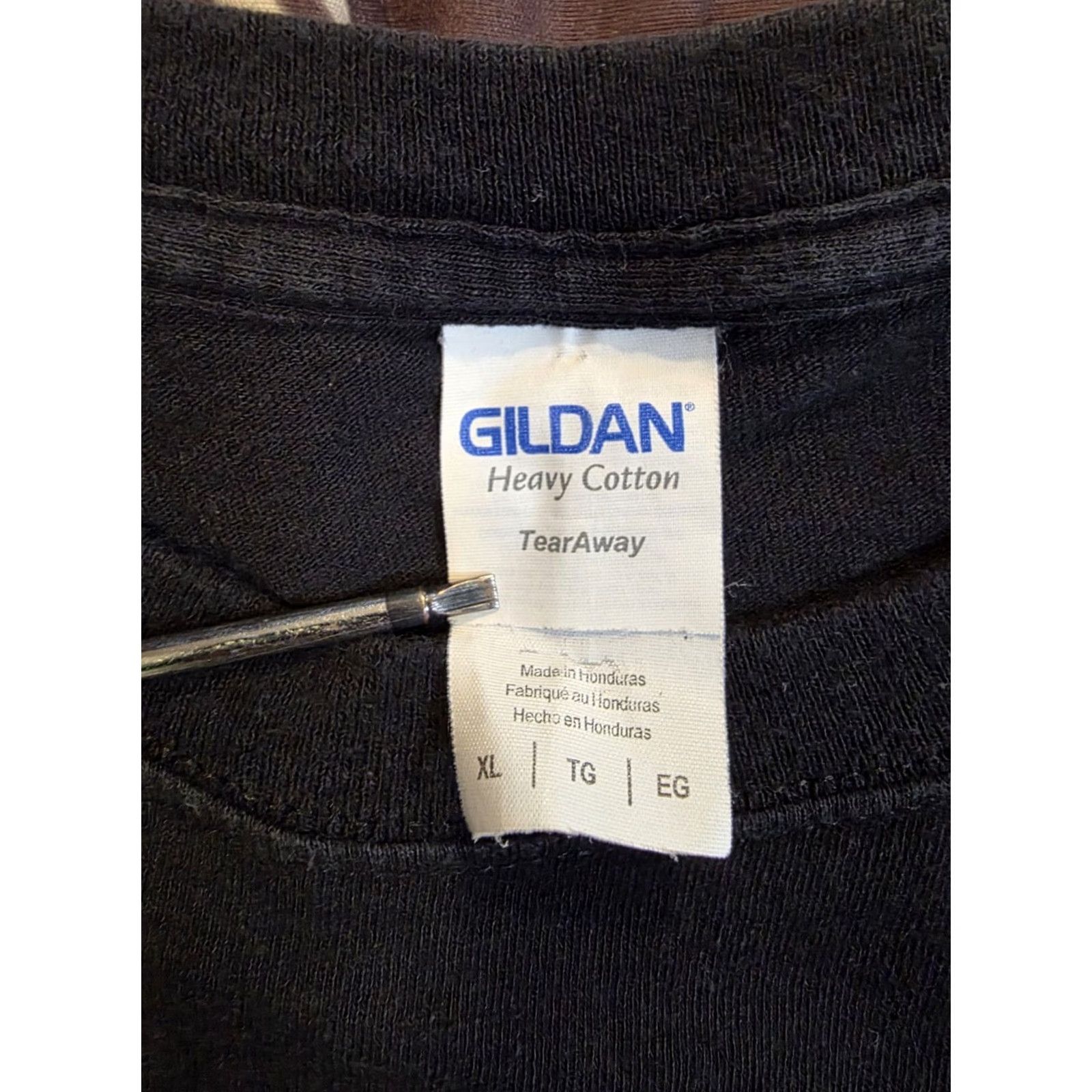 Gildan Horna Sudentaival Black Death Metal T Shirt Graphic Print Men XL Crew Neck Short Sleeve T-Shirt Gildan Cotton Size US XL / EU 56 / 4 - 4 Thumbnail