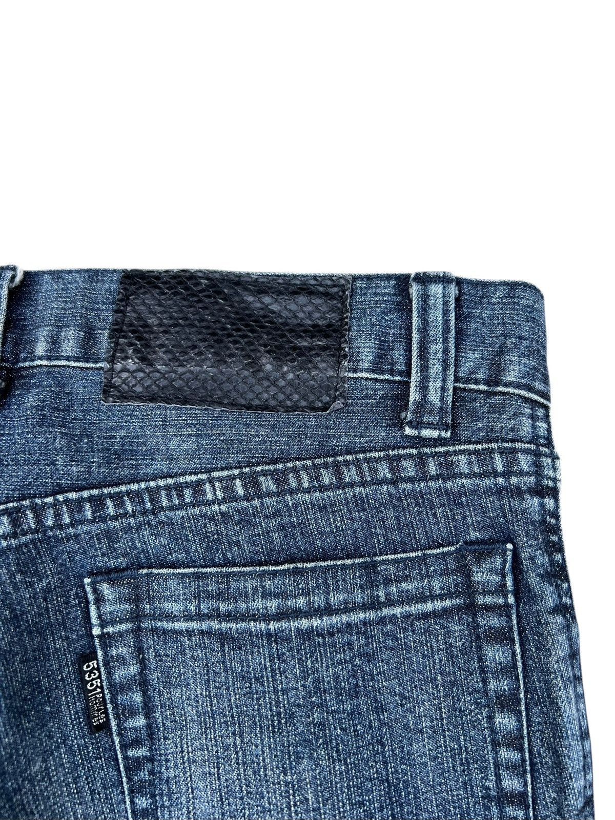 5351 POUR LES HOMMES 5351 Pour Les Hommes Distressed Denim Flare Jeans Size US 29 - 11 Thumbnail