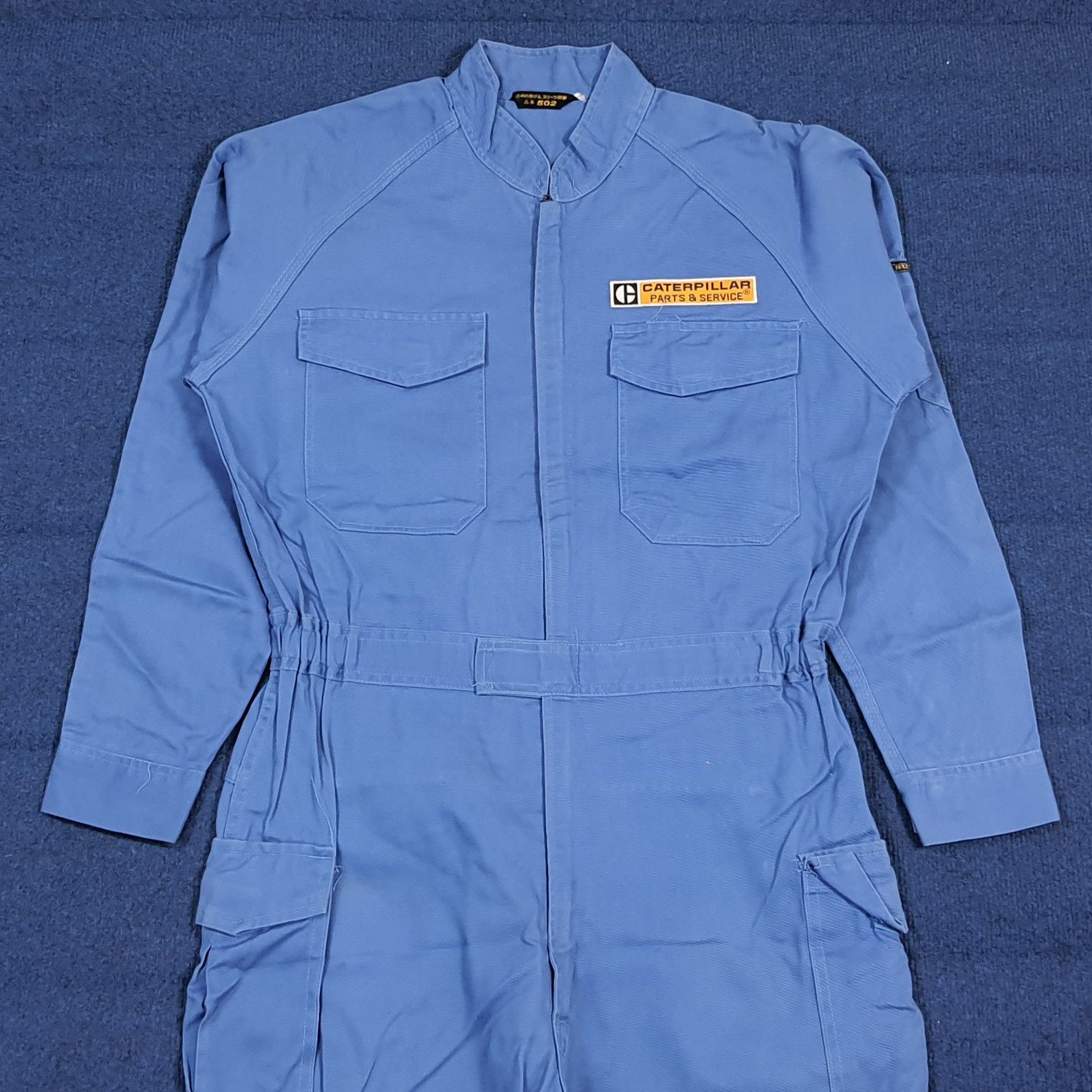 Caterpillar Vintage Caterpillar CAT Mitsubishi Workwear Jumpsuit C296N32 Size US M / EU 48-50 / 2 - 3 Thumbnail